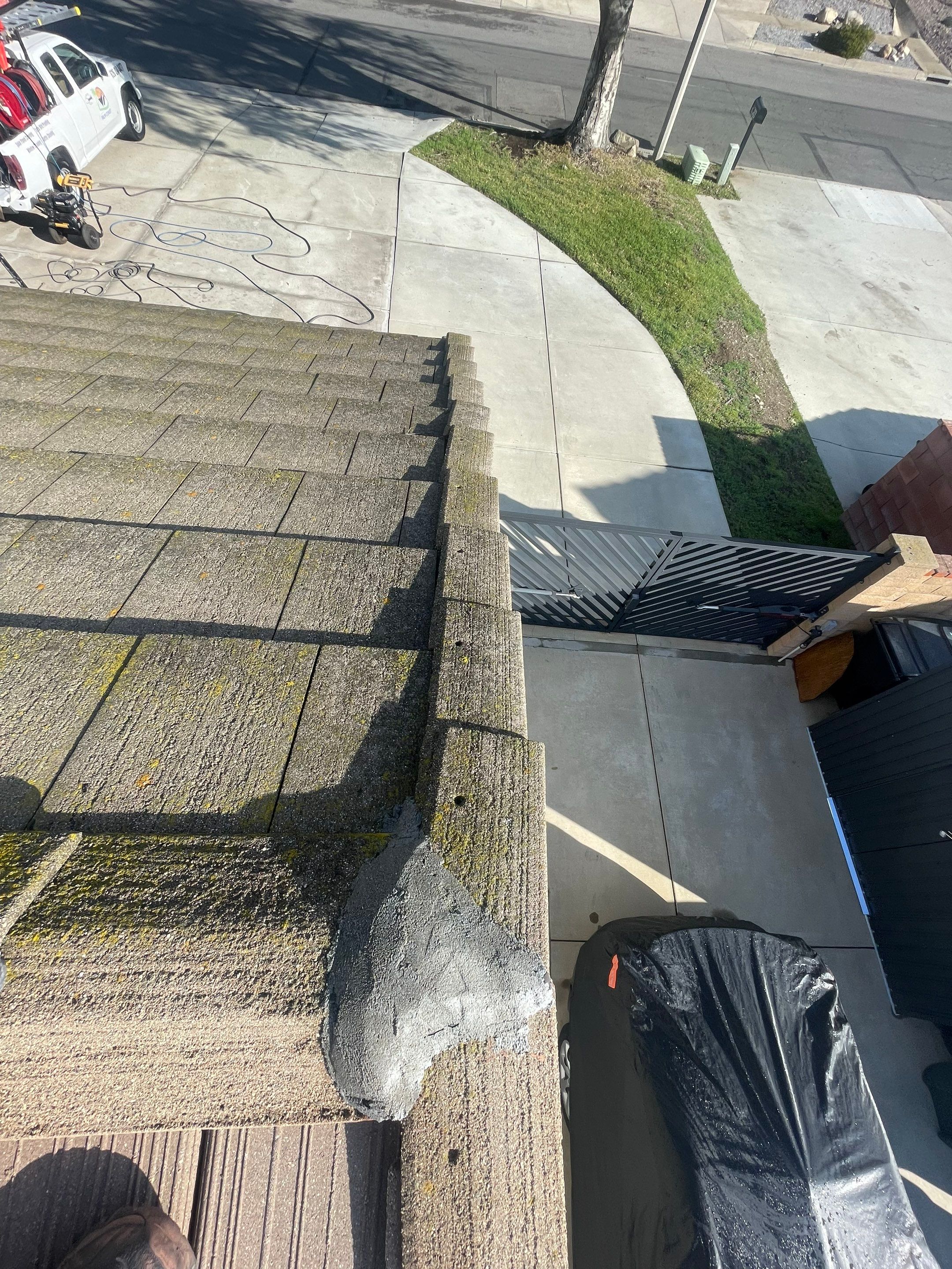 Roof Washing in Rancho Cucamonga Ca by Palm Coast Solar Cleaning