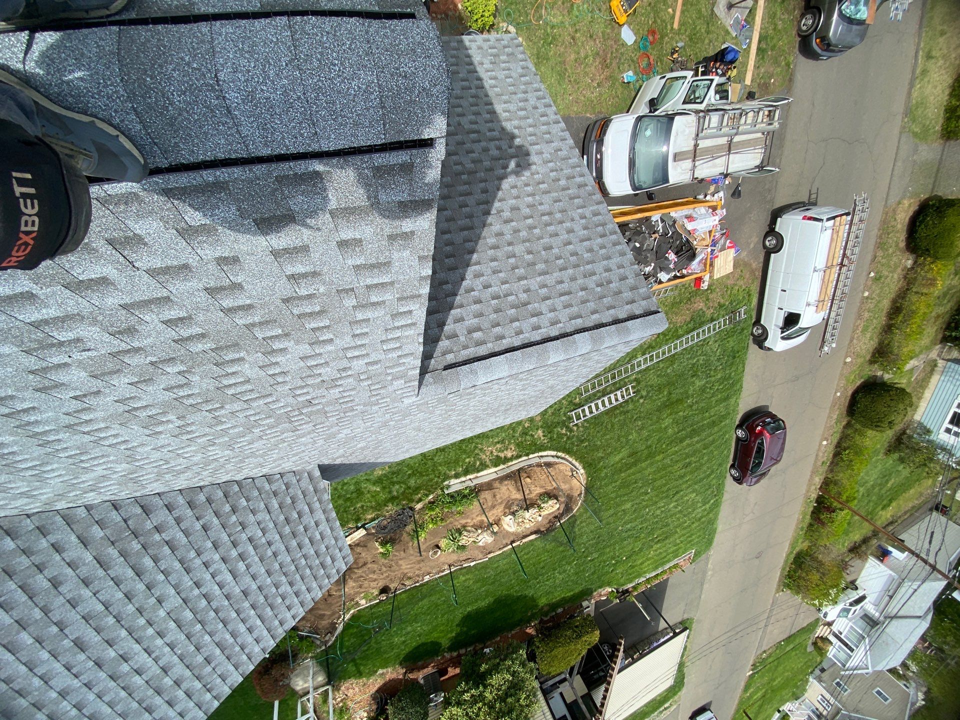Norwalk DiGiorgi customer gets beautiful new roof! by DiGiorgi Roofing and Siding Inc