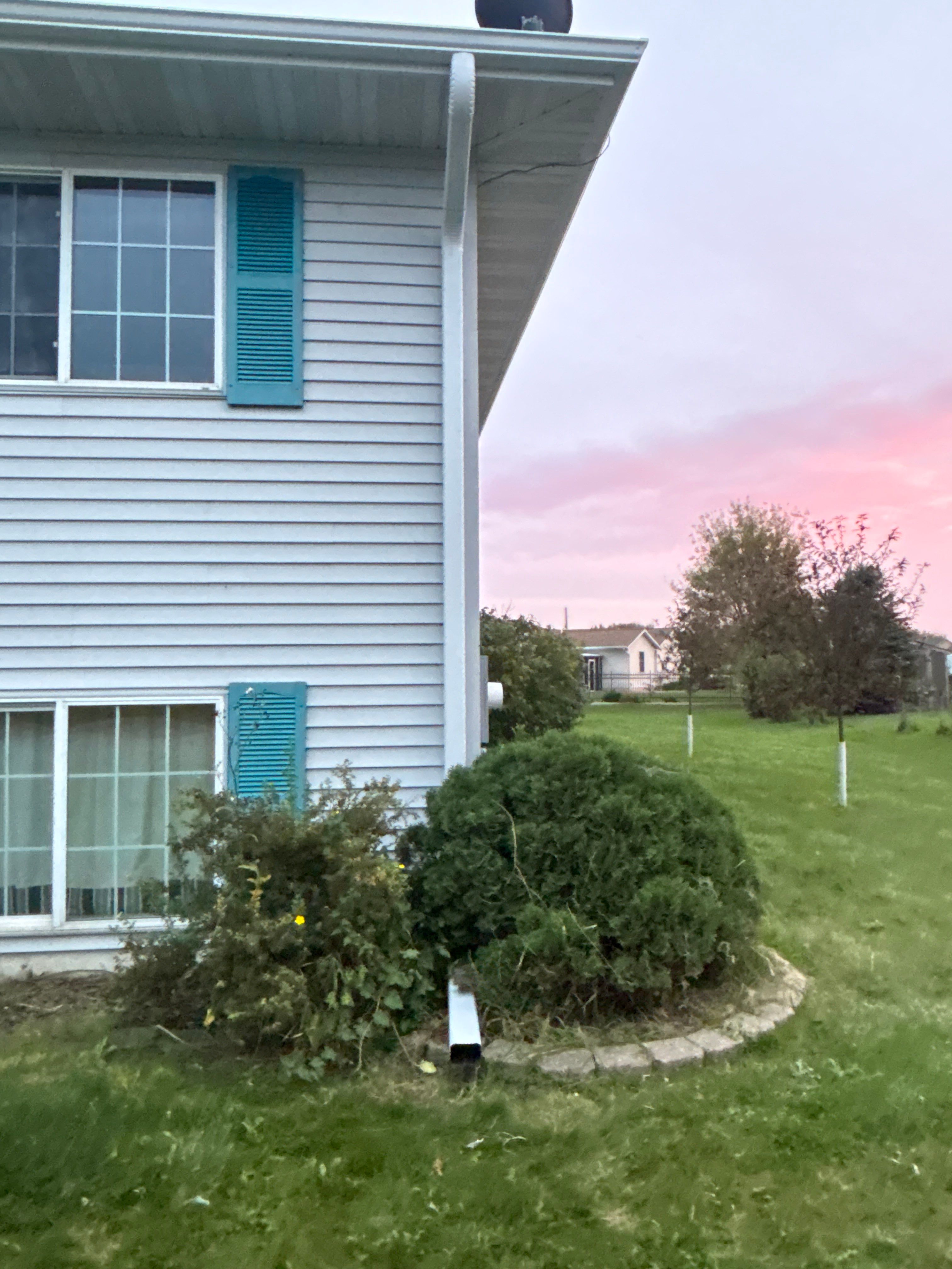 232 Feet of 5-Inch Seamless Gutter Installation – Osakis, MN by Next Level Seamless Gutters / Exteriors Inc.