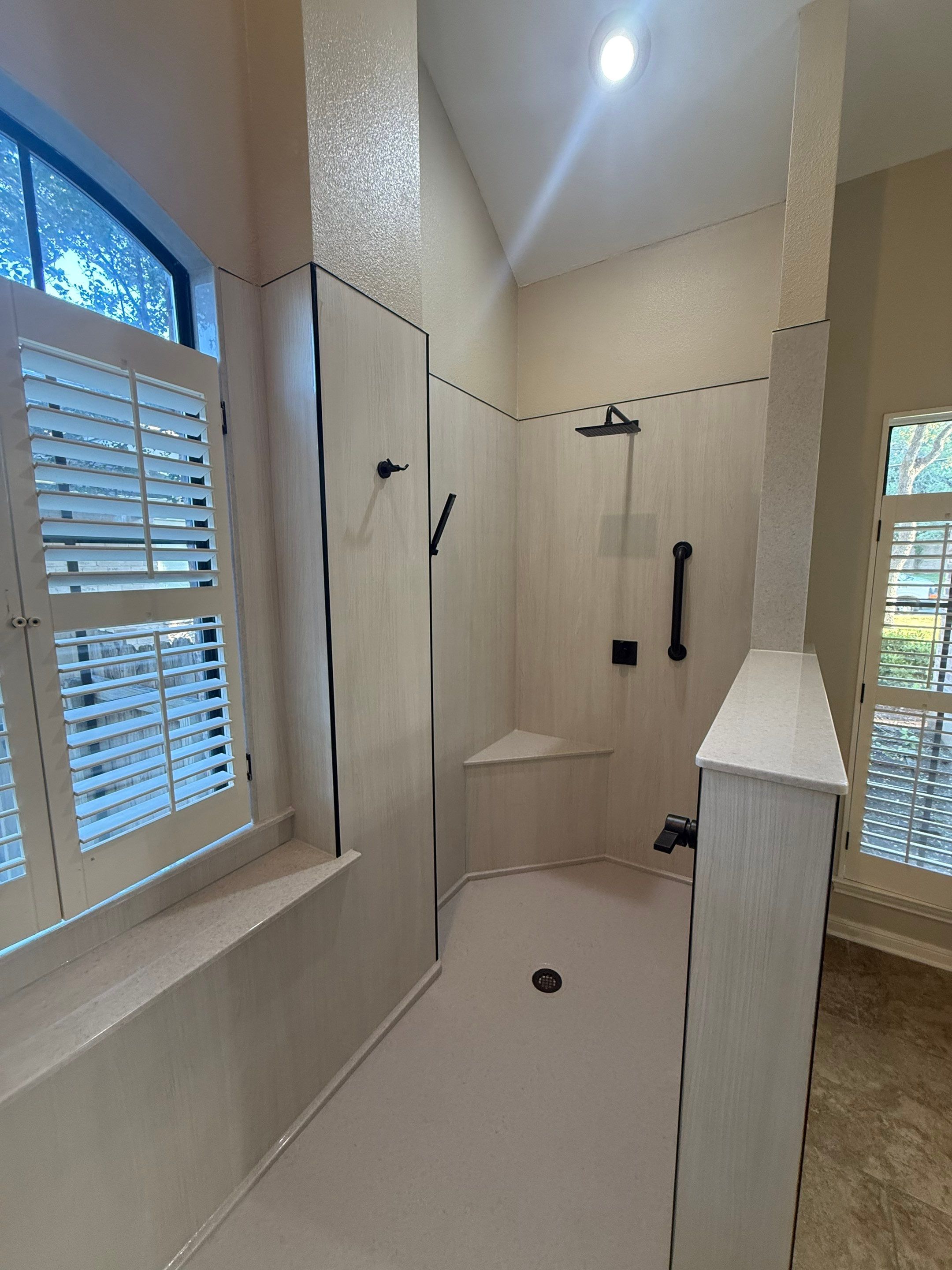 Hunter’s Creek Master Bathroom Remodel with Large Walk-In Shower by Legacy Bath and Kitchen