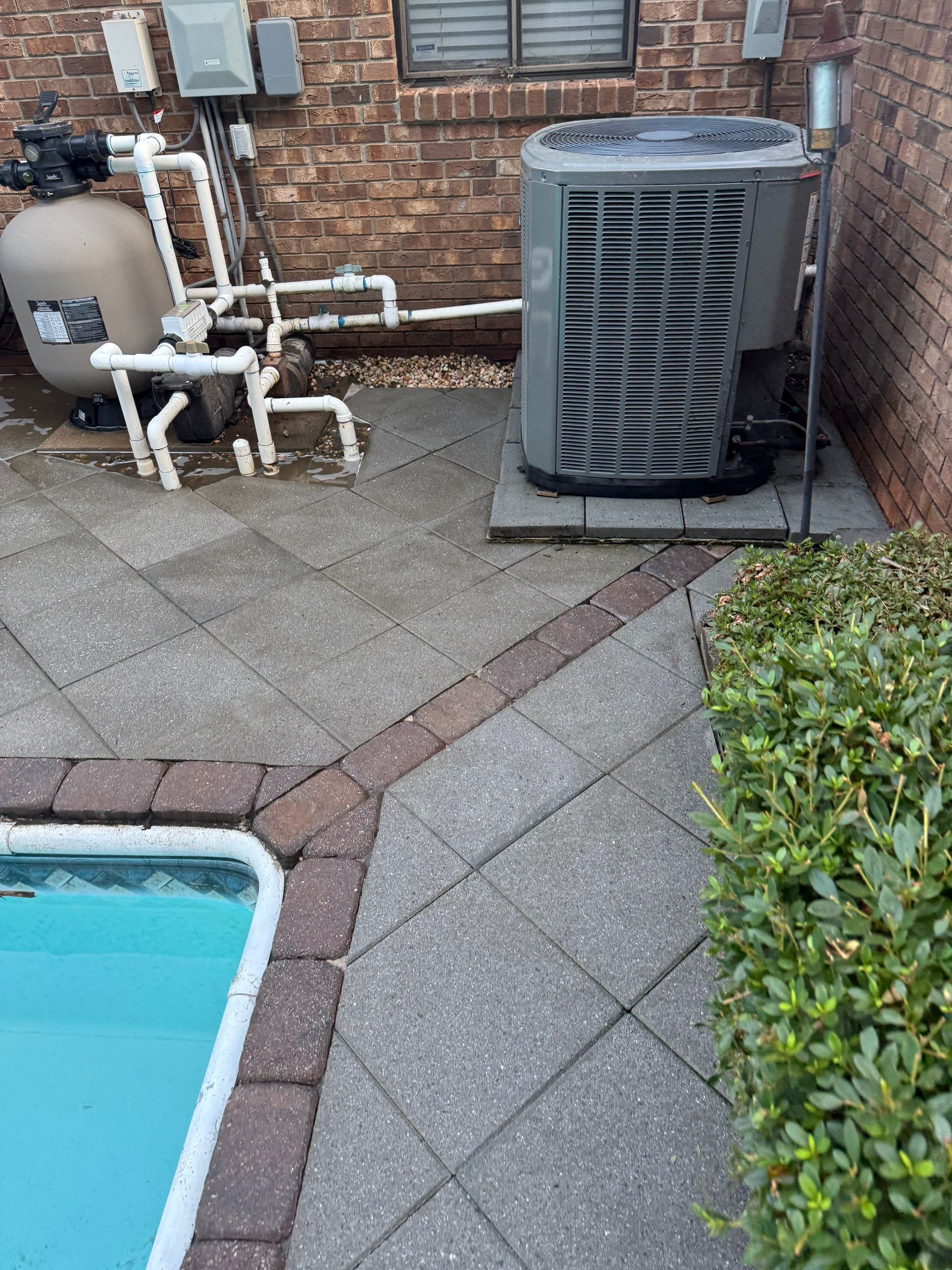 Pool Pavers using Concrete Sealant by DuraSeal