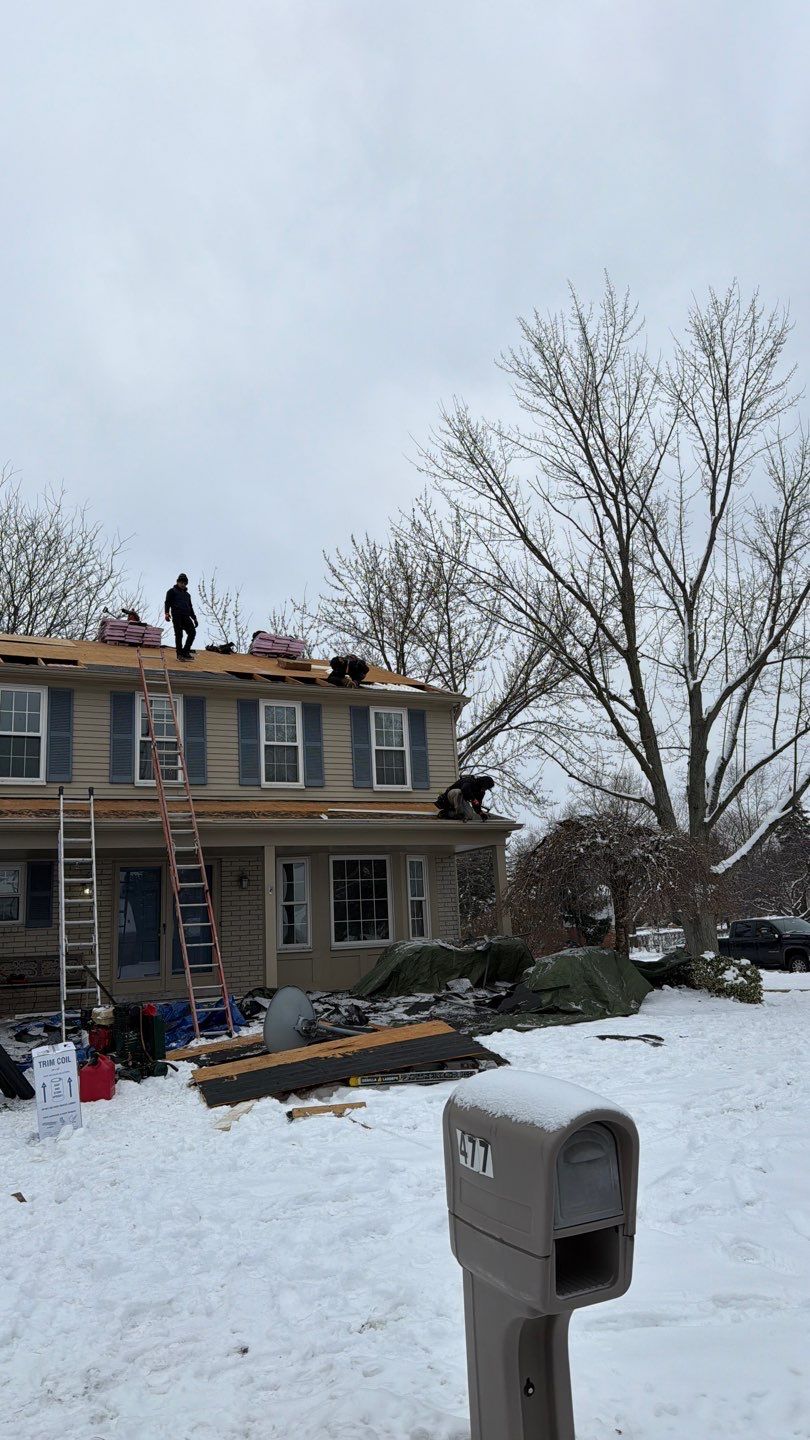 Roof Replacement using Owens Corning Driftwood by 180 Contractors
