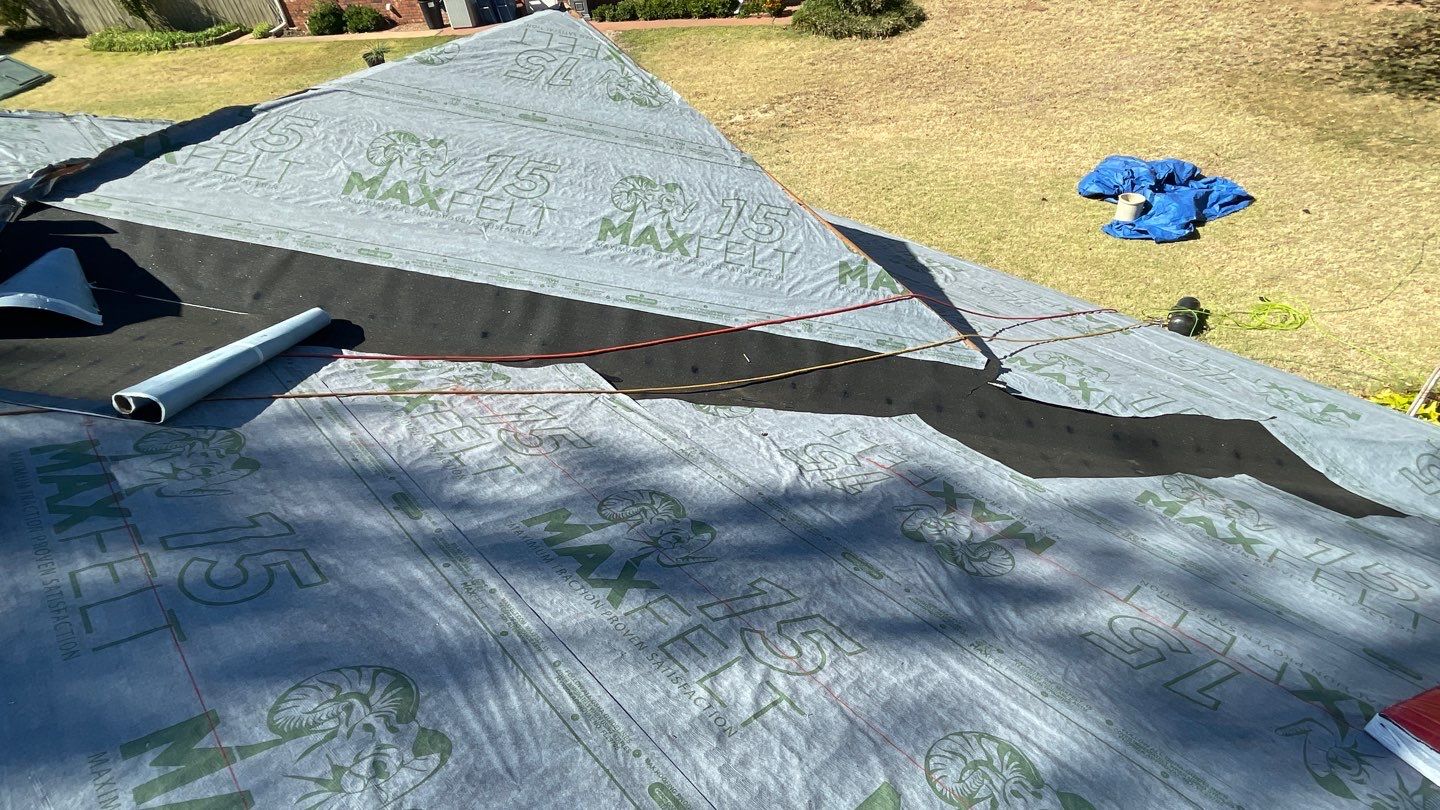 Residential Roofing Installation using GAF Natural Shadow  by A & H Roofing and Contracting