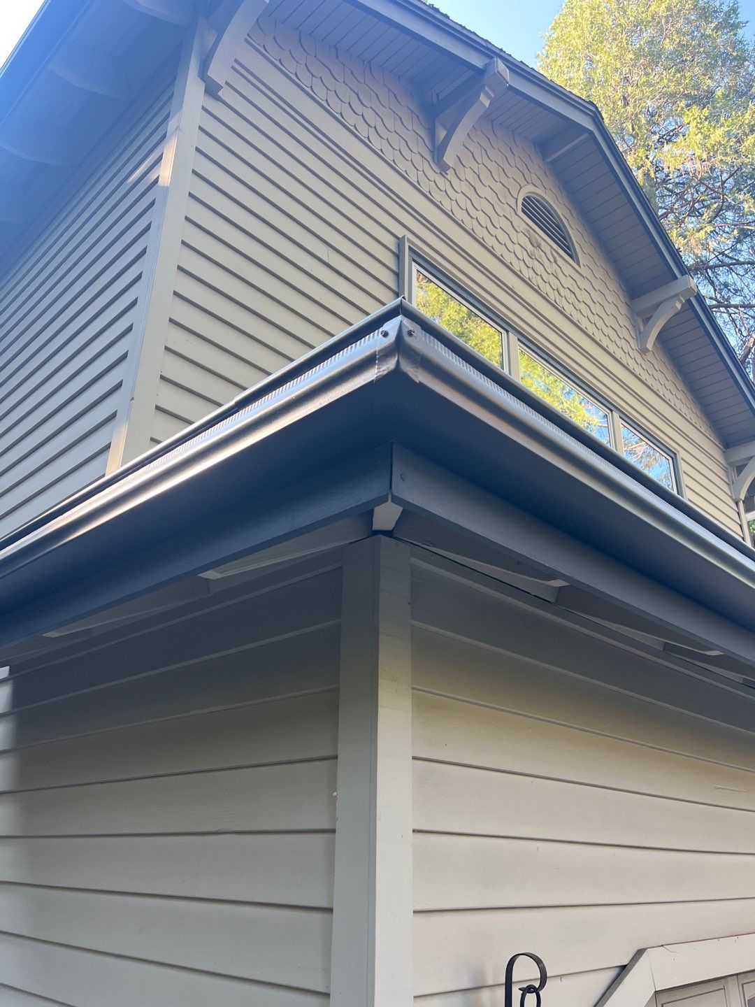 Gutter Installation using Englert LeafGuard Gutters by Byers Enterprises 