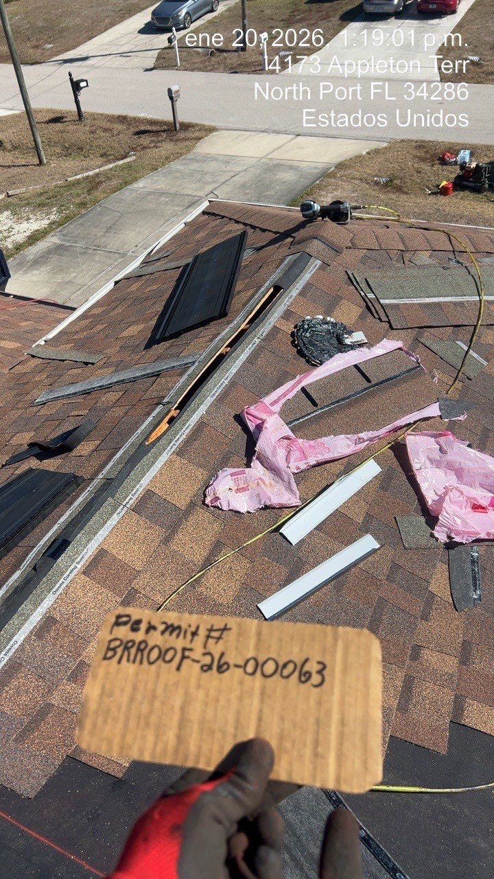 Shingle Project in North Port by Silks Roofing