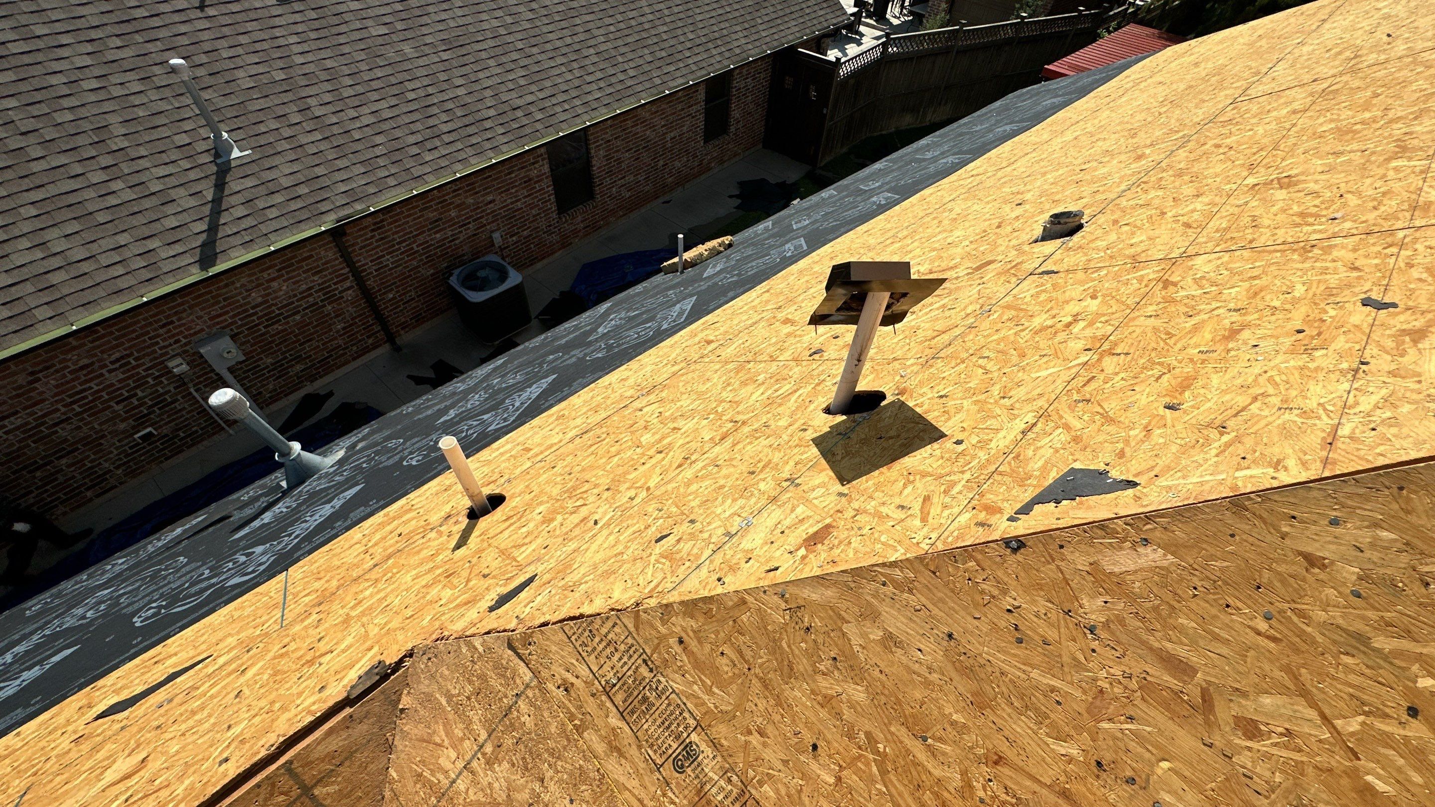 Reroof using Owens Corning Duration Storm IR in Driftwood by Castillo Roofing