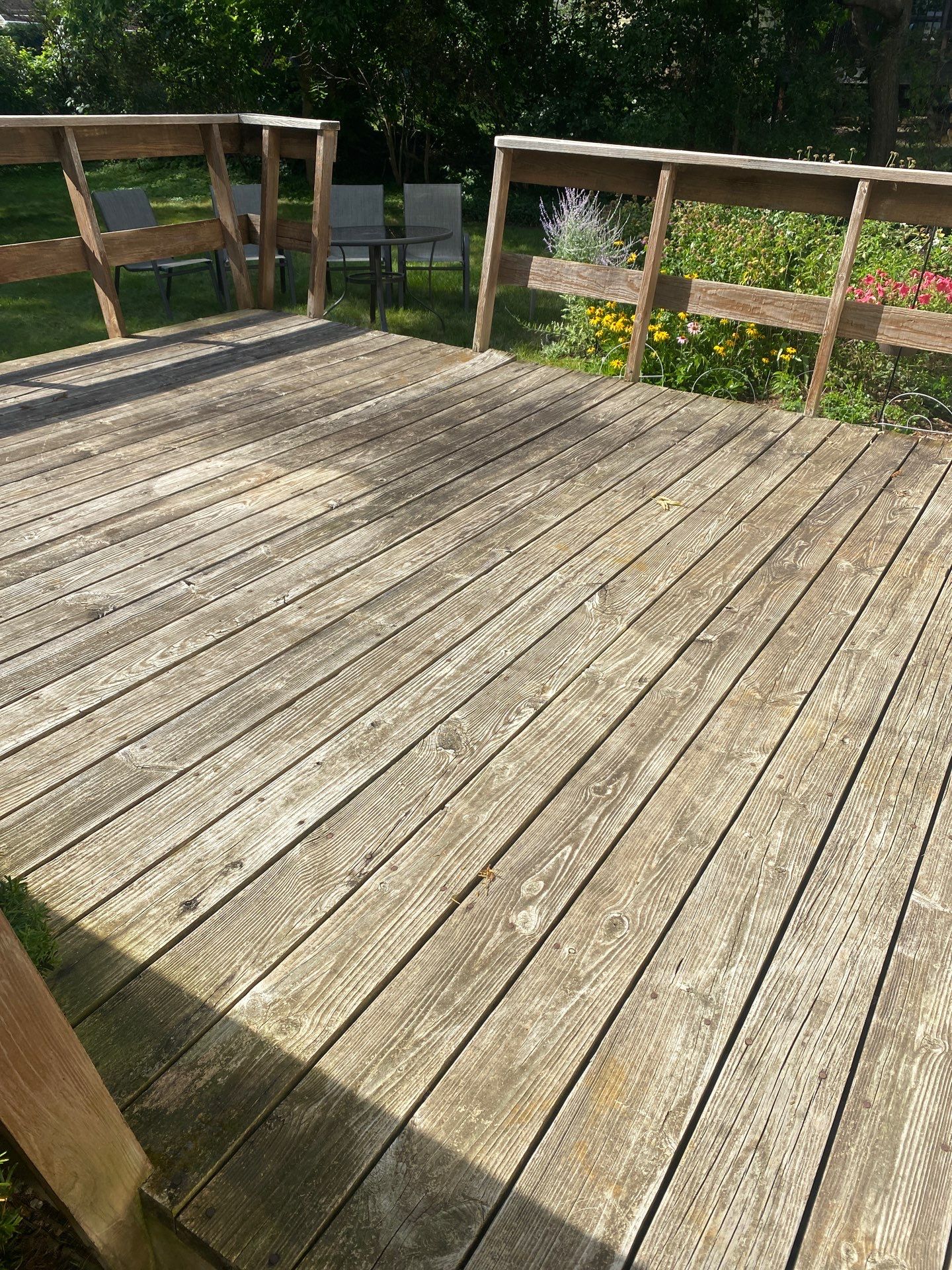 Small Deck Clean by Shulla Exterior Cleaning
