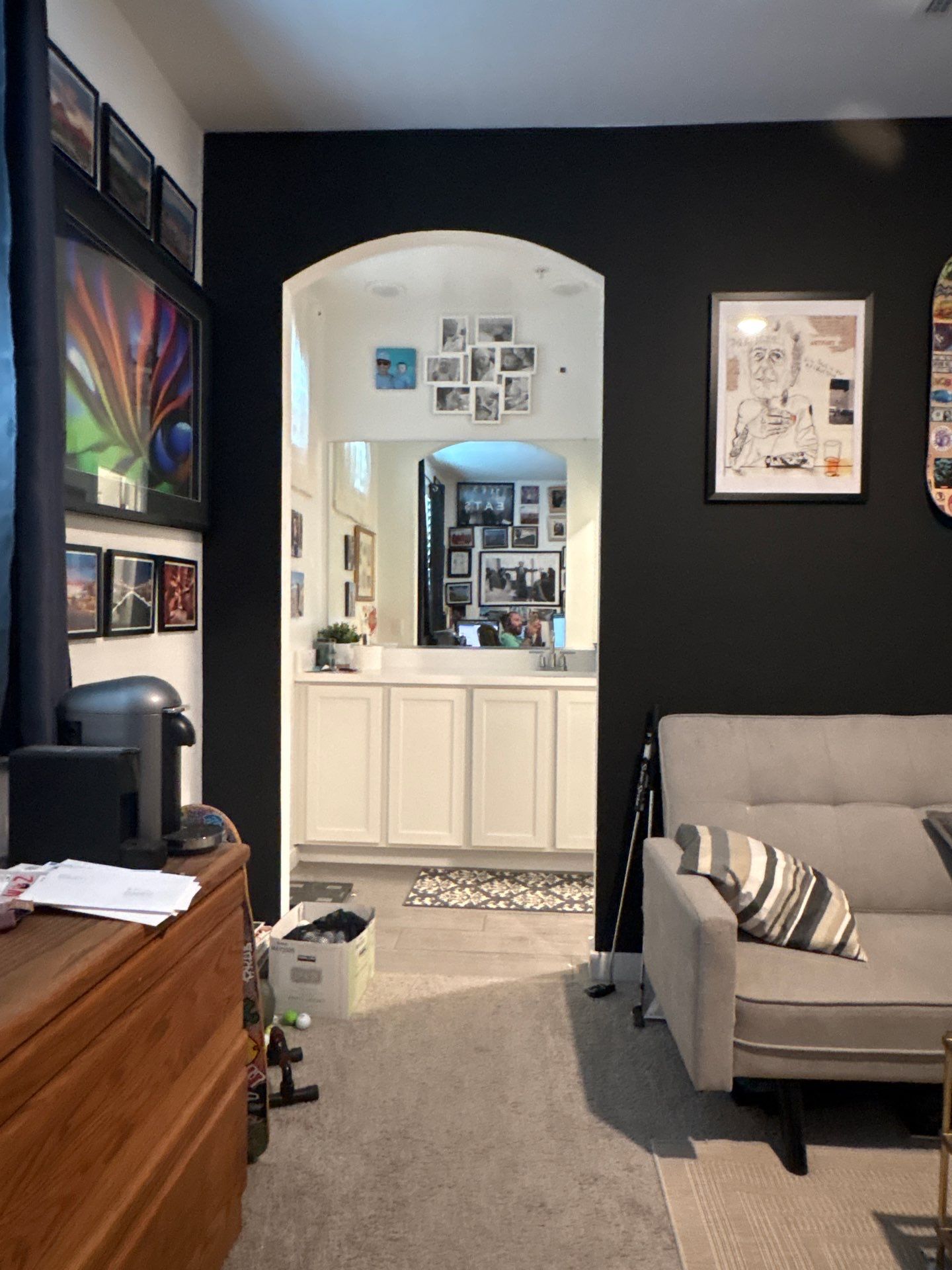 Interior Media Installation and Accent Wall Finishing in Buckeye by CompanyCam Sales Demo