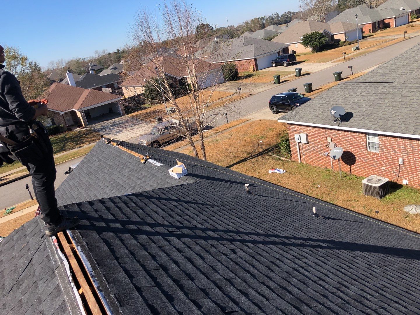 Residential Roofing Repair using Roof Replacement by American Roofing & Construction LLC