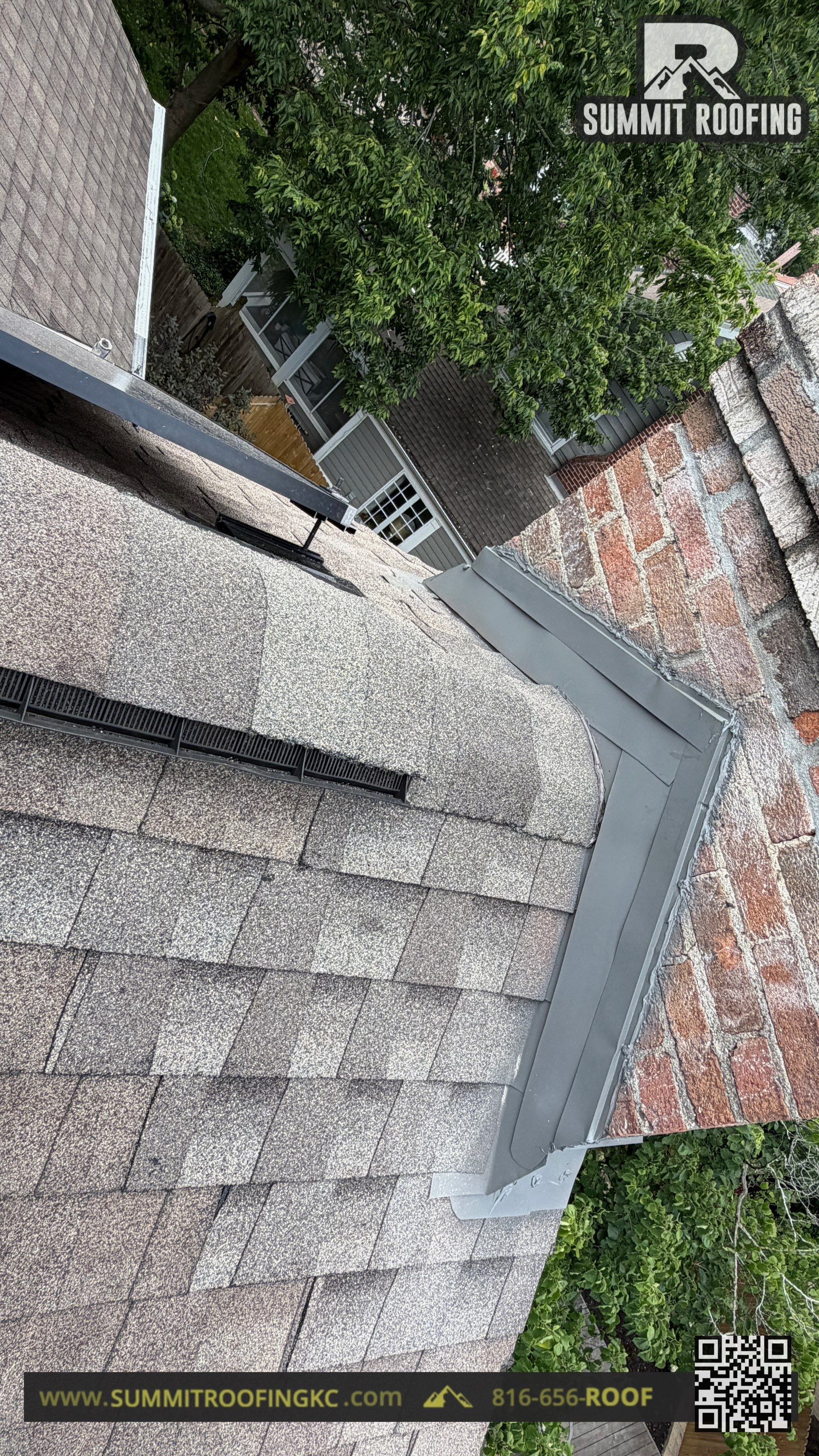 Chimney Flashing and Masonry Repair in Kansas City by Summit Roofing