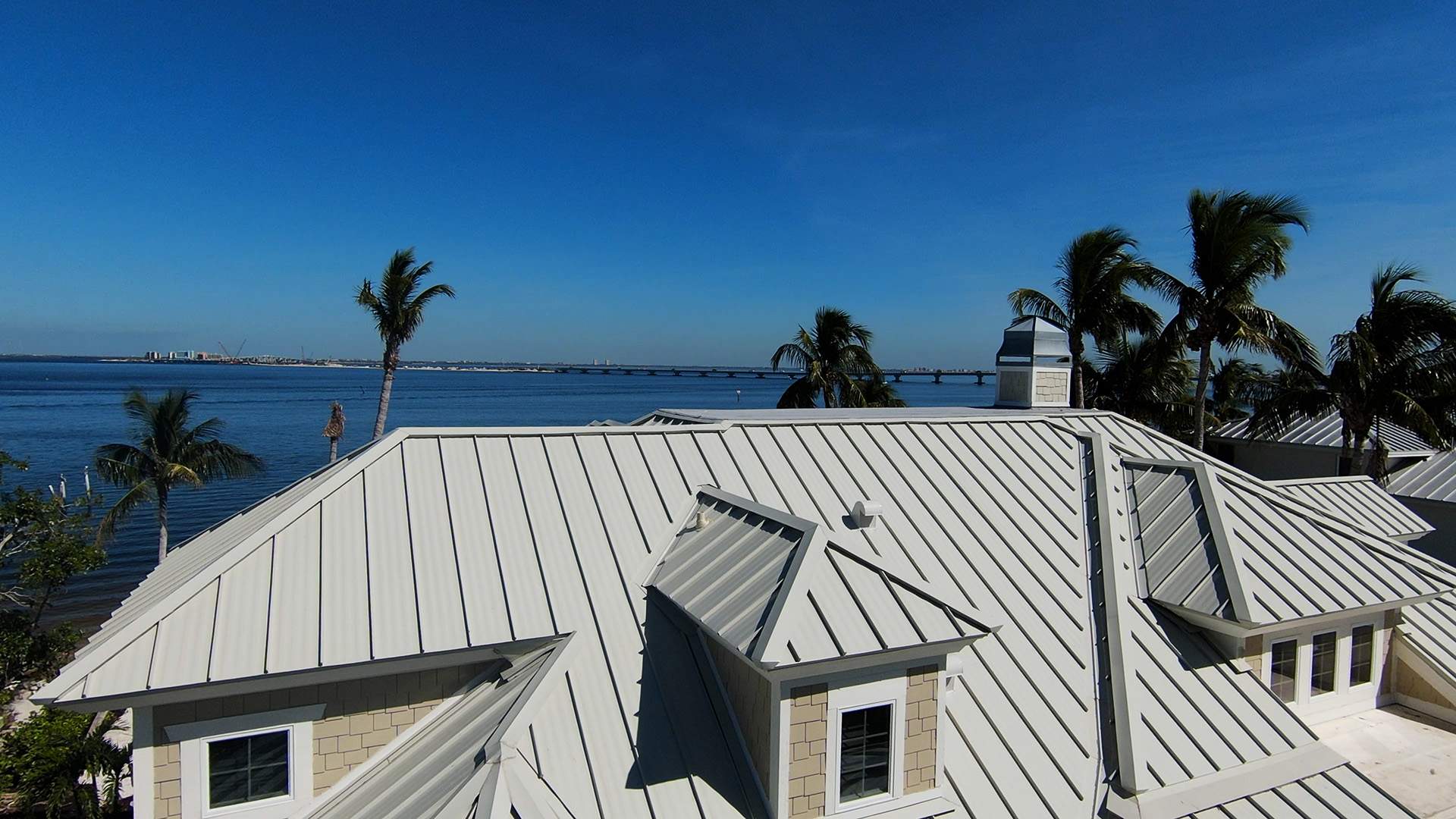 Sanibel Island Standing Seam Roof Replacement by Four Peaks Roofing