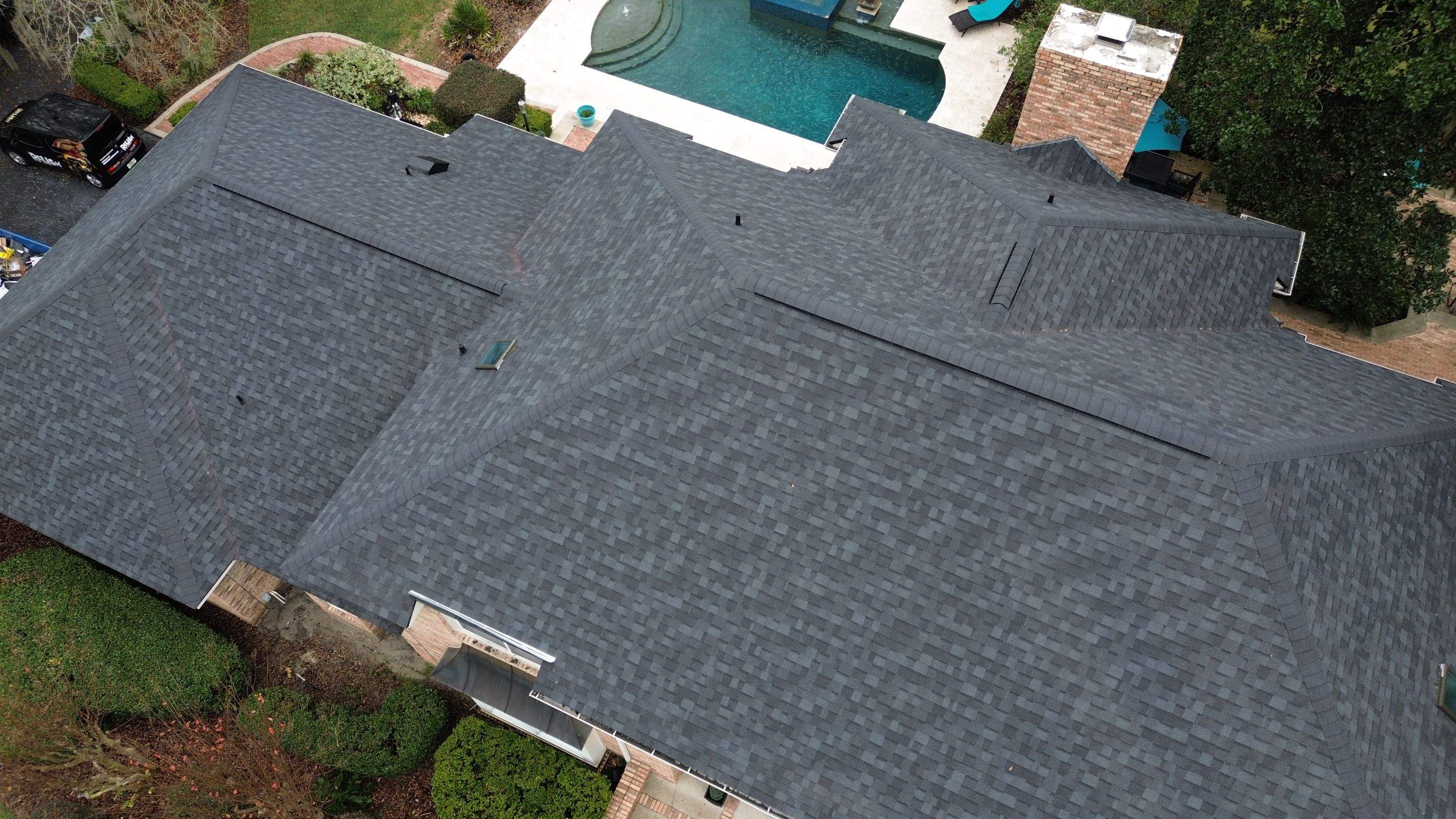 Large 60 sq reroof in Gainesville, FL by Brehm Roofing