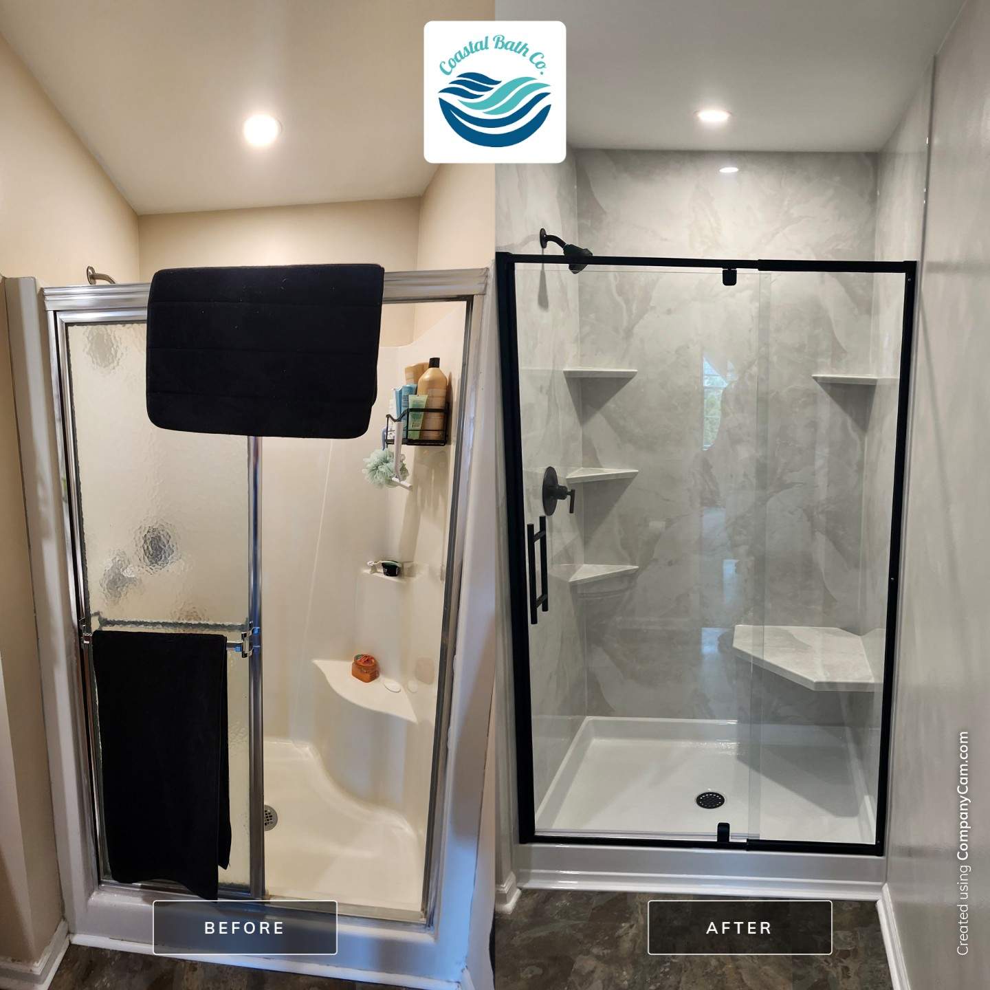 Job photos by Coastal Bath Company