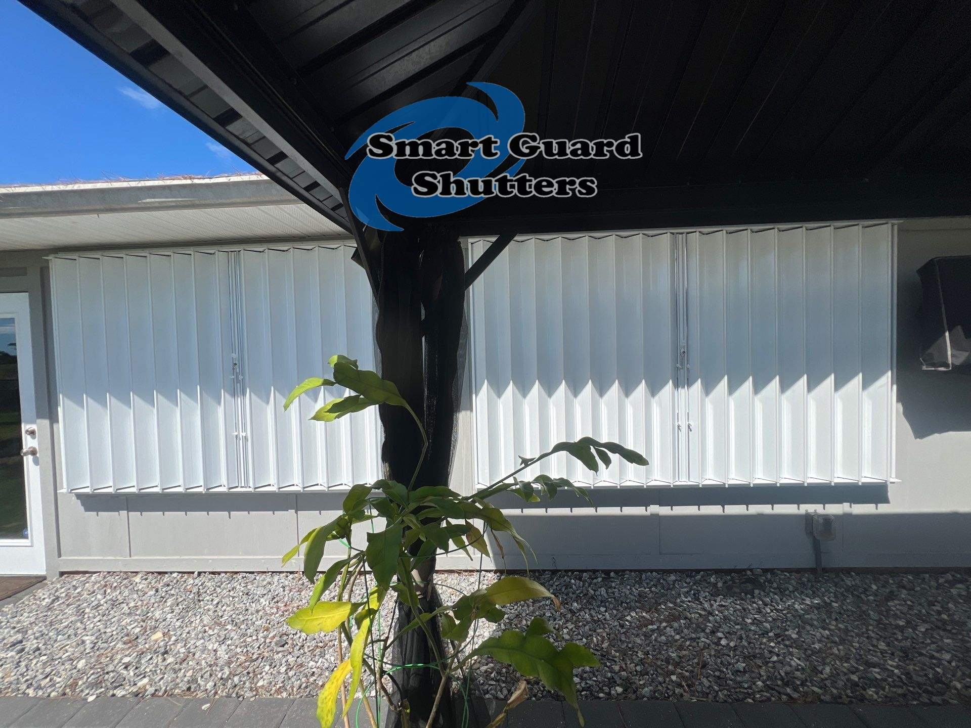 Hurricane Shutters using Accordions by Smart Guard Shutters
