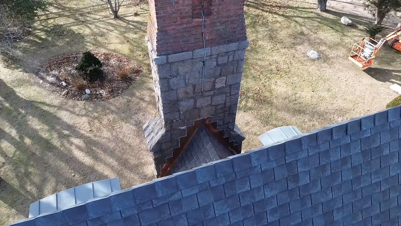 DaVinci Slate, Copper & Cedar Impressions - Private Residence by Rinaldi Brothers