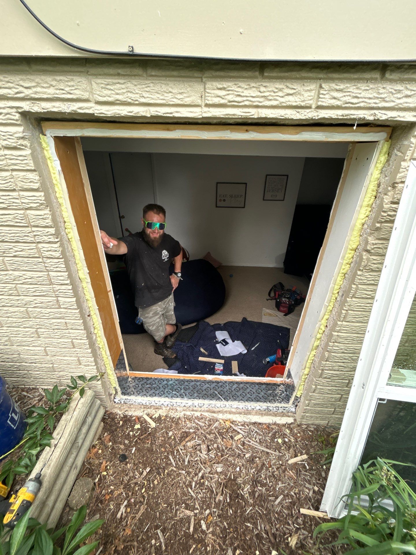 Window installation by United Windows and Siding LLC