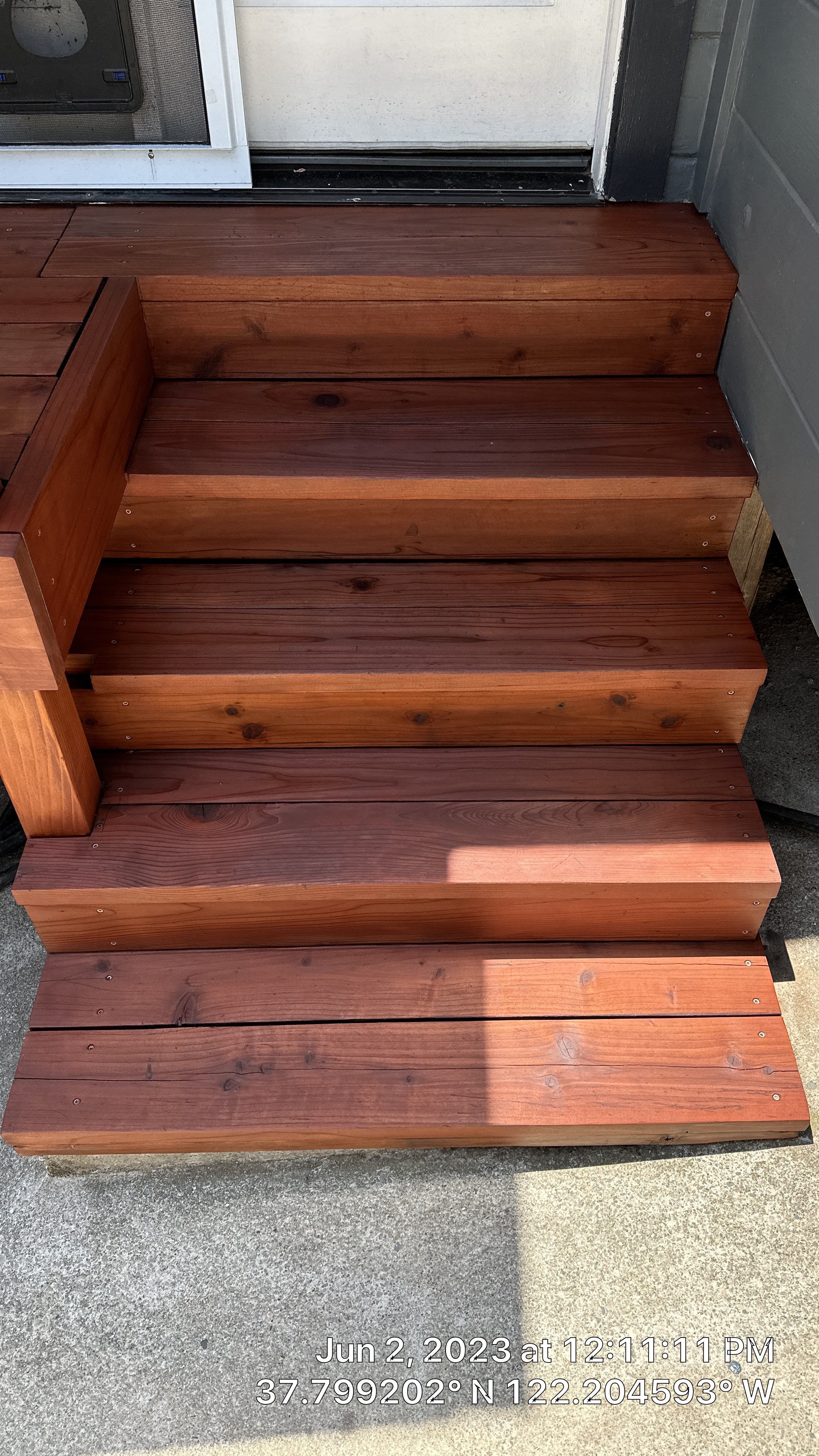 Deck Refinish  by Herrera’s Bay Area Painting inc.