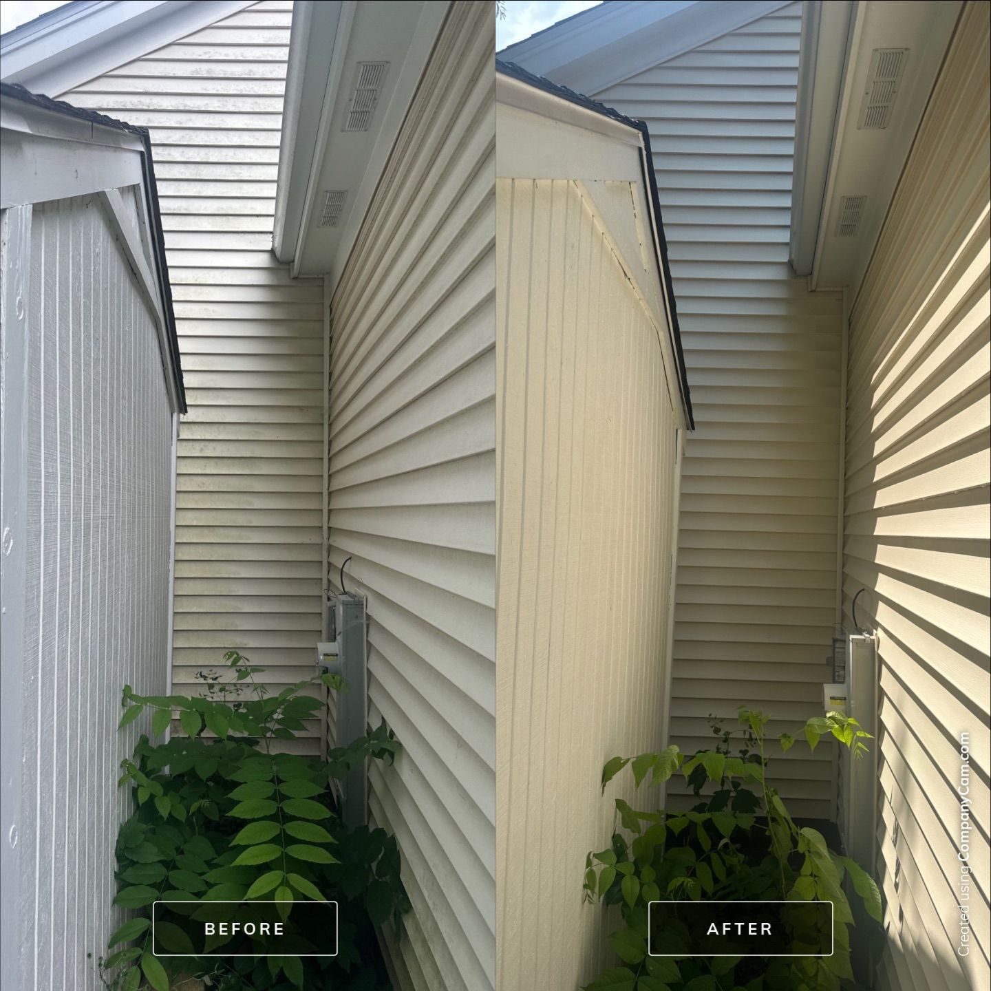 Project in Grayslake by Simmons Power & Soft Washing