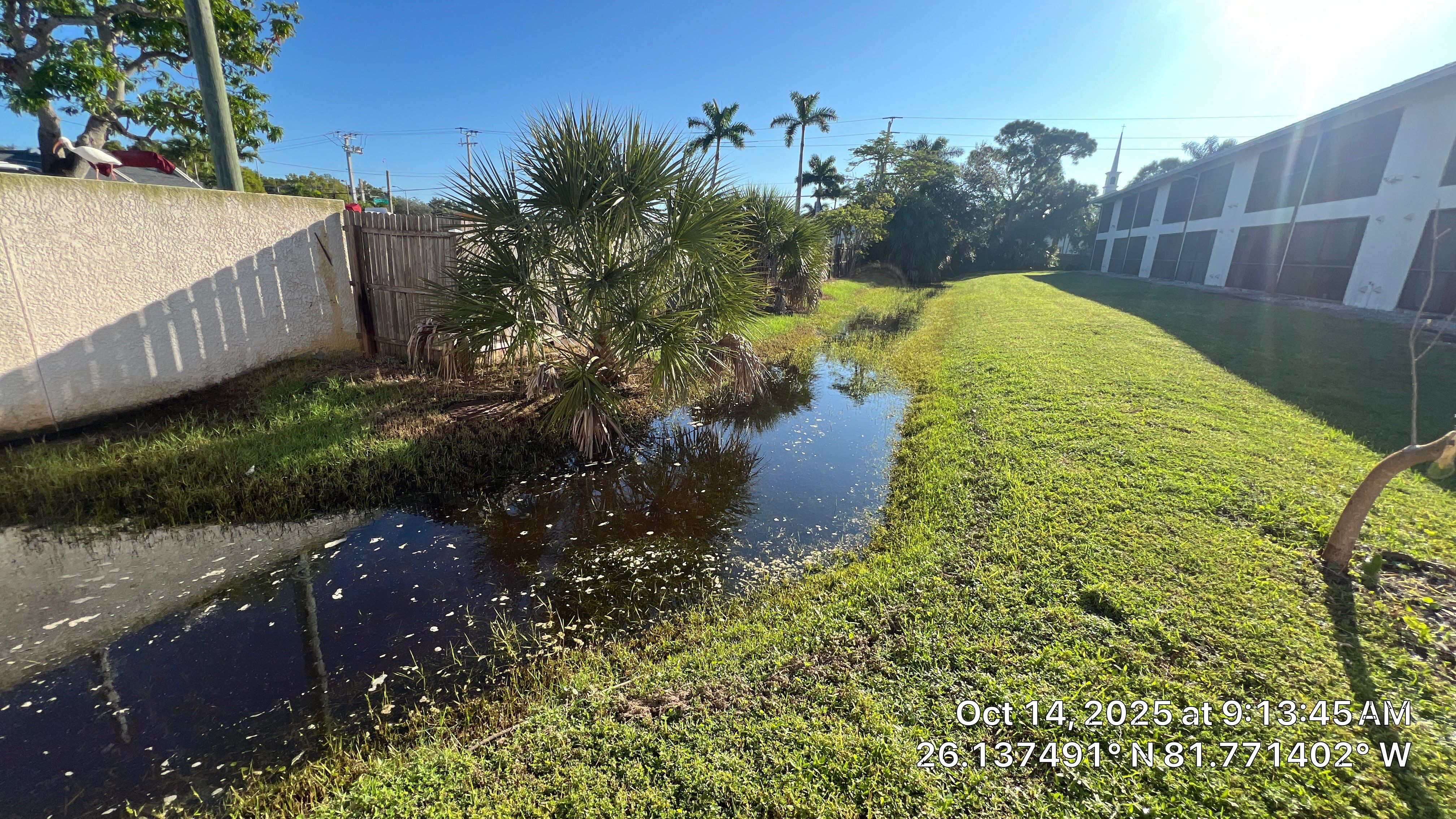 Naples Apartment Complex Culvert Cleaning by APS Power & Water