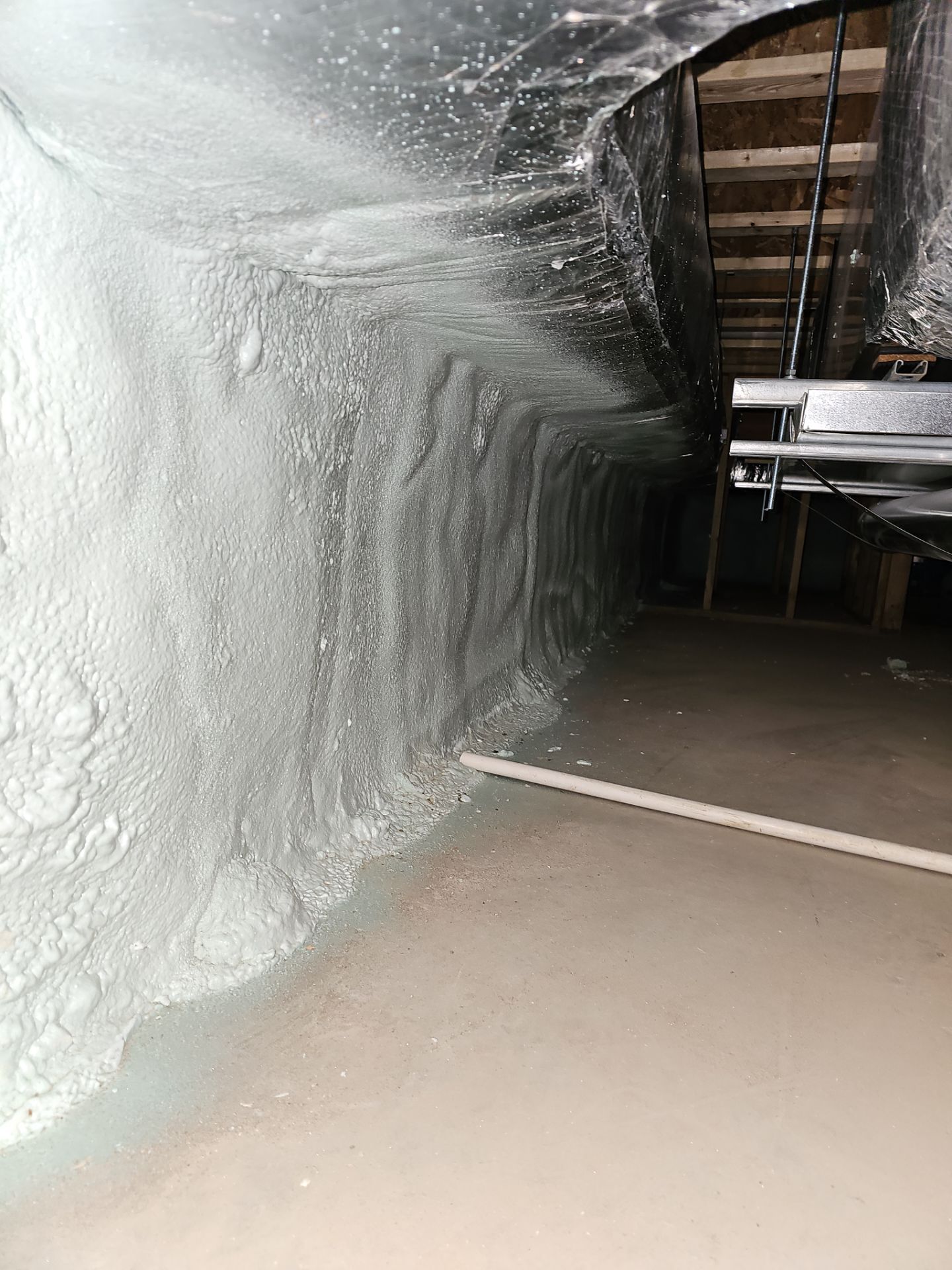 New Construction using Closed Cell Spray Foam by NYS Foam & Energy