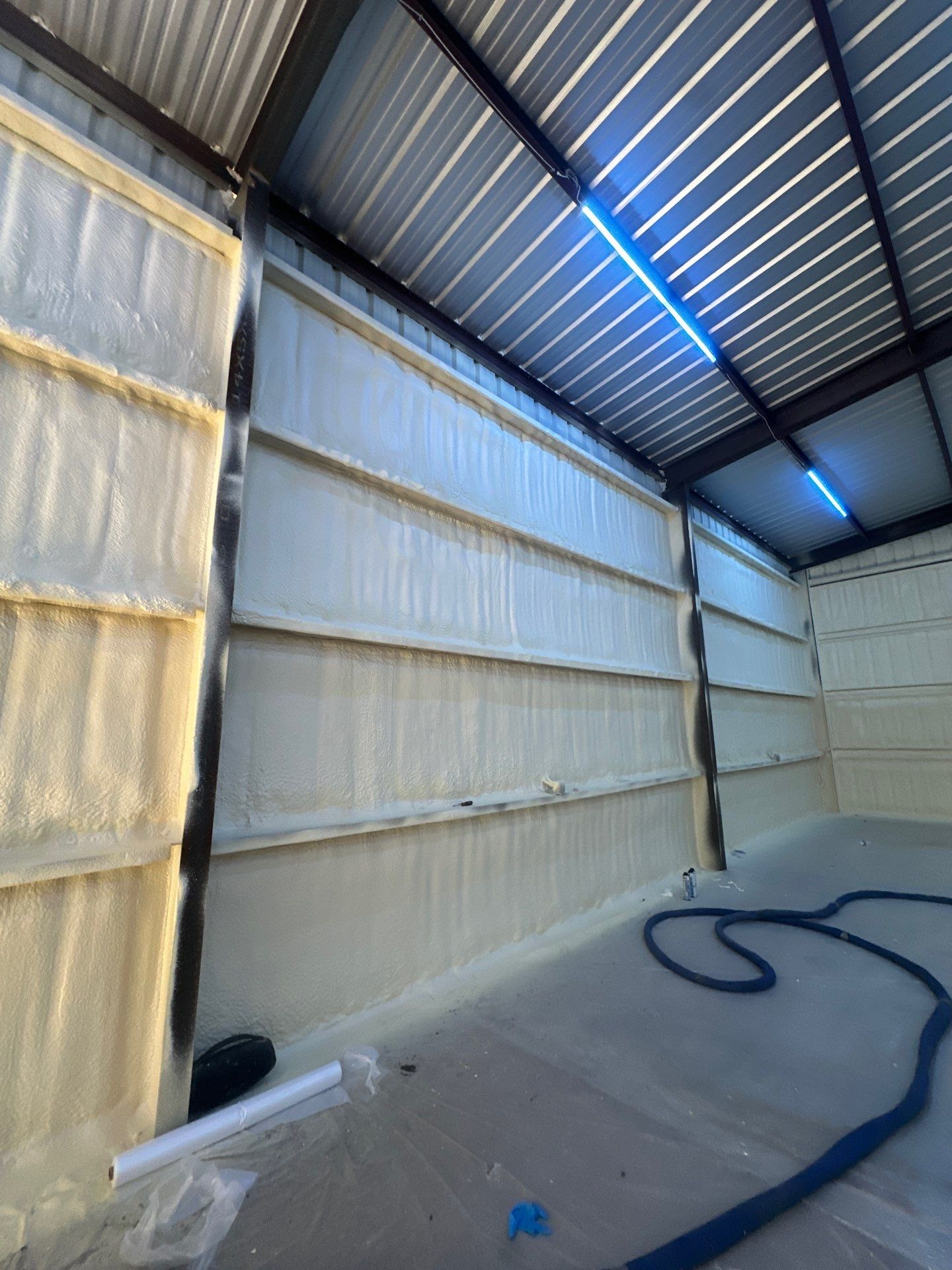 2" close cell metal shop by Apex Insulation Solutions