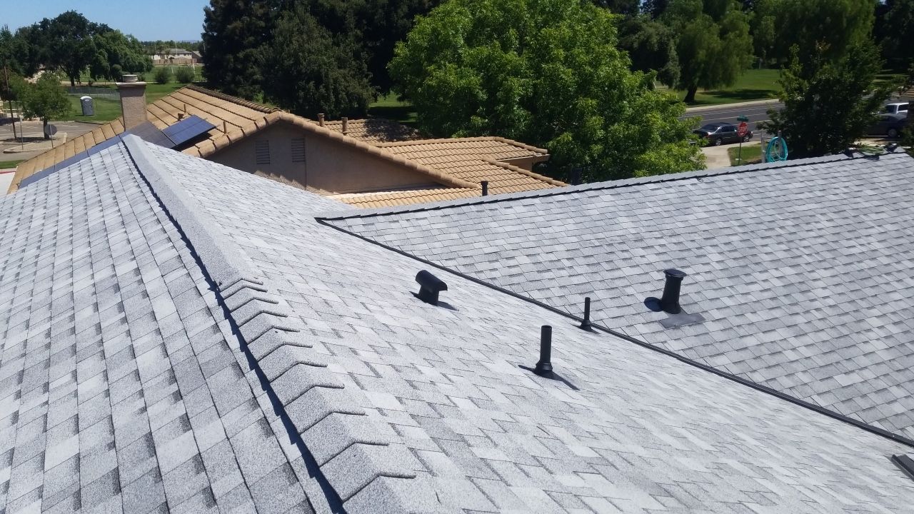 Upgraded gutters and roof by Byers Enterprises