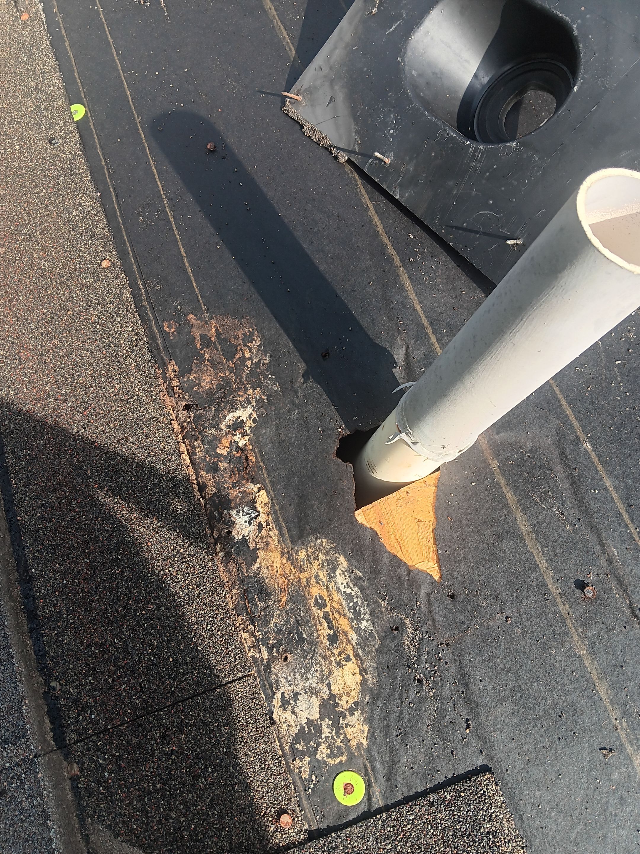 Hail Damage using Owen's Corning Duration (Lifetime) Shingles by Roof Repair Company