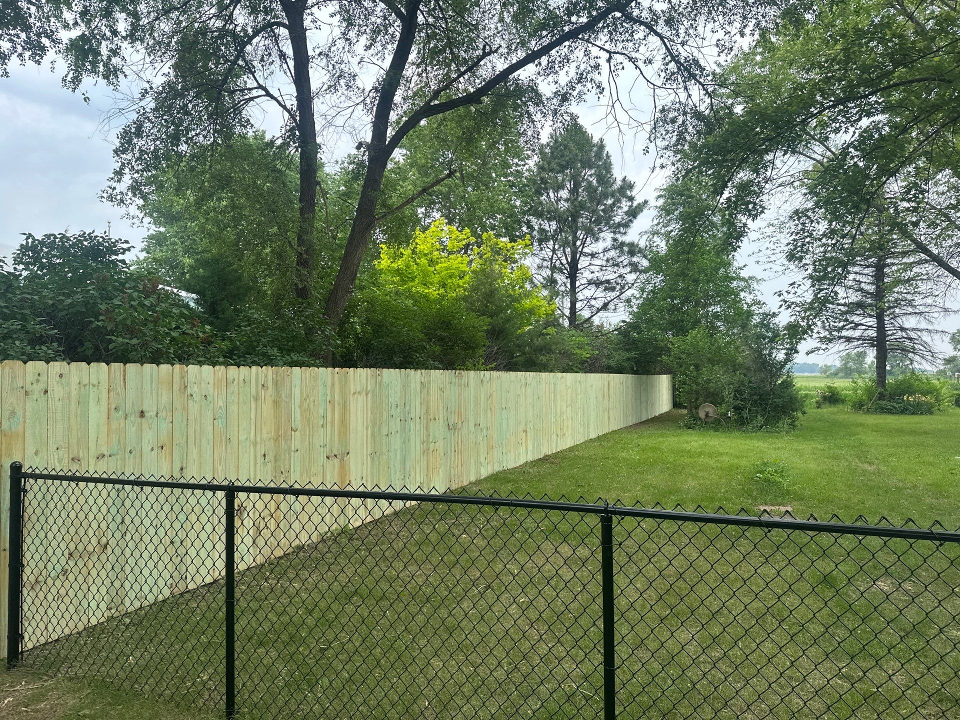 Project in Janesville by Perfect Picket Fence and Stain