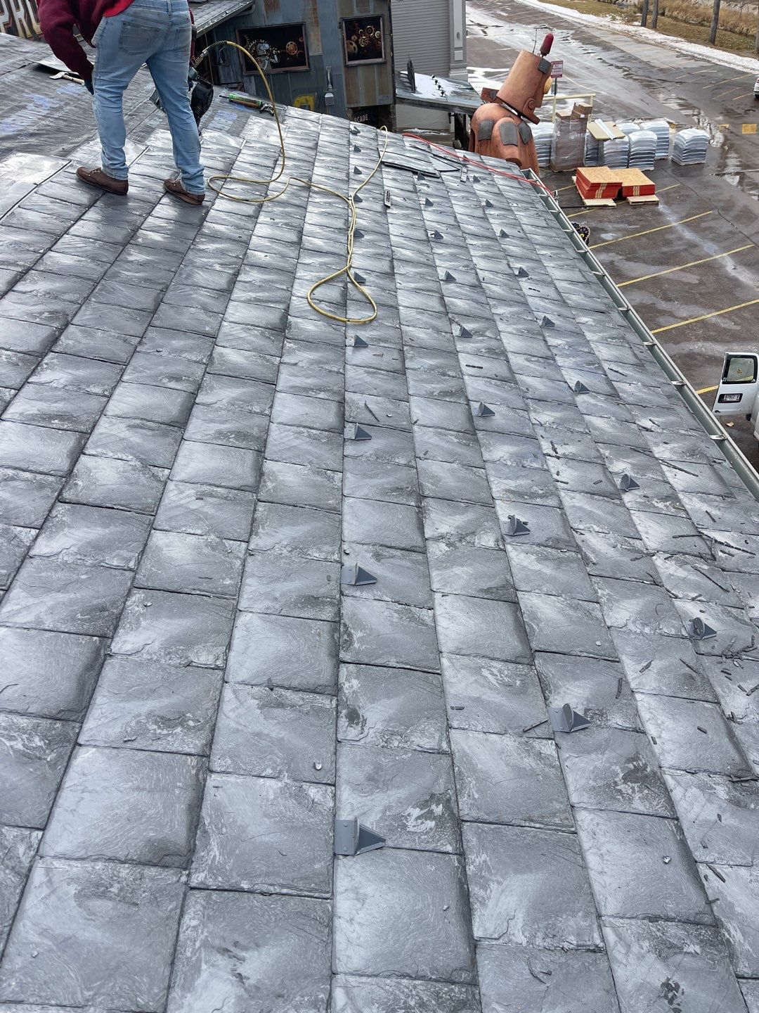 Commercial Roofing Installation using EuroShield by Weather-Tite Exteriors LLC