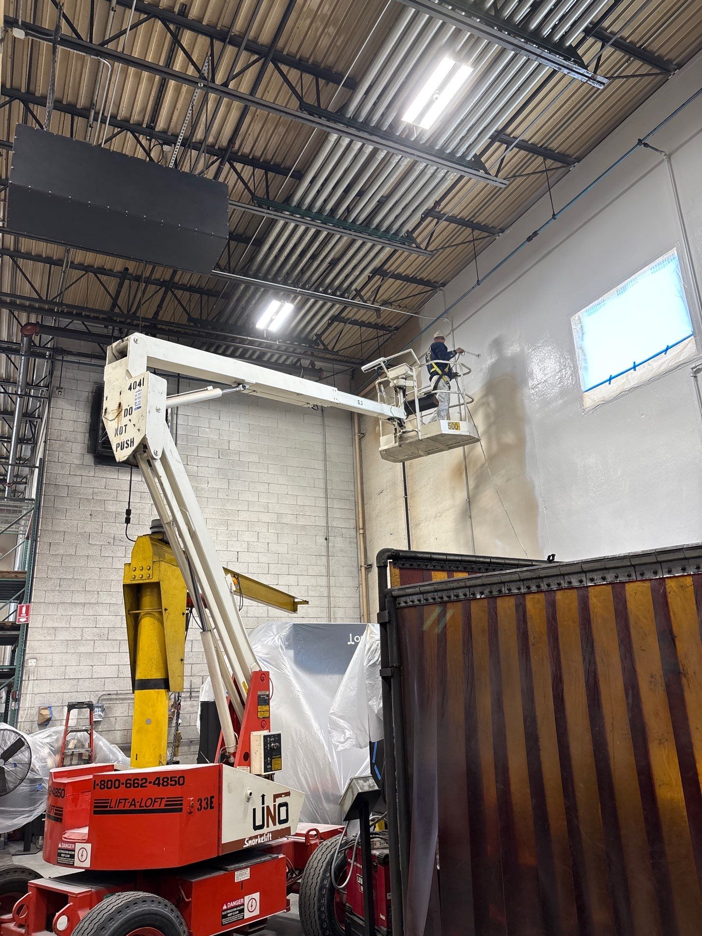 Factory Interior using Pro Industrial Multi-Surface Acrylic by Paint Platoon USA