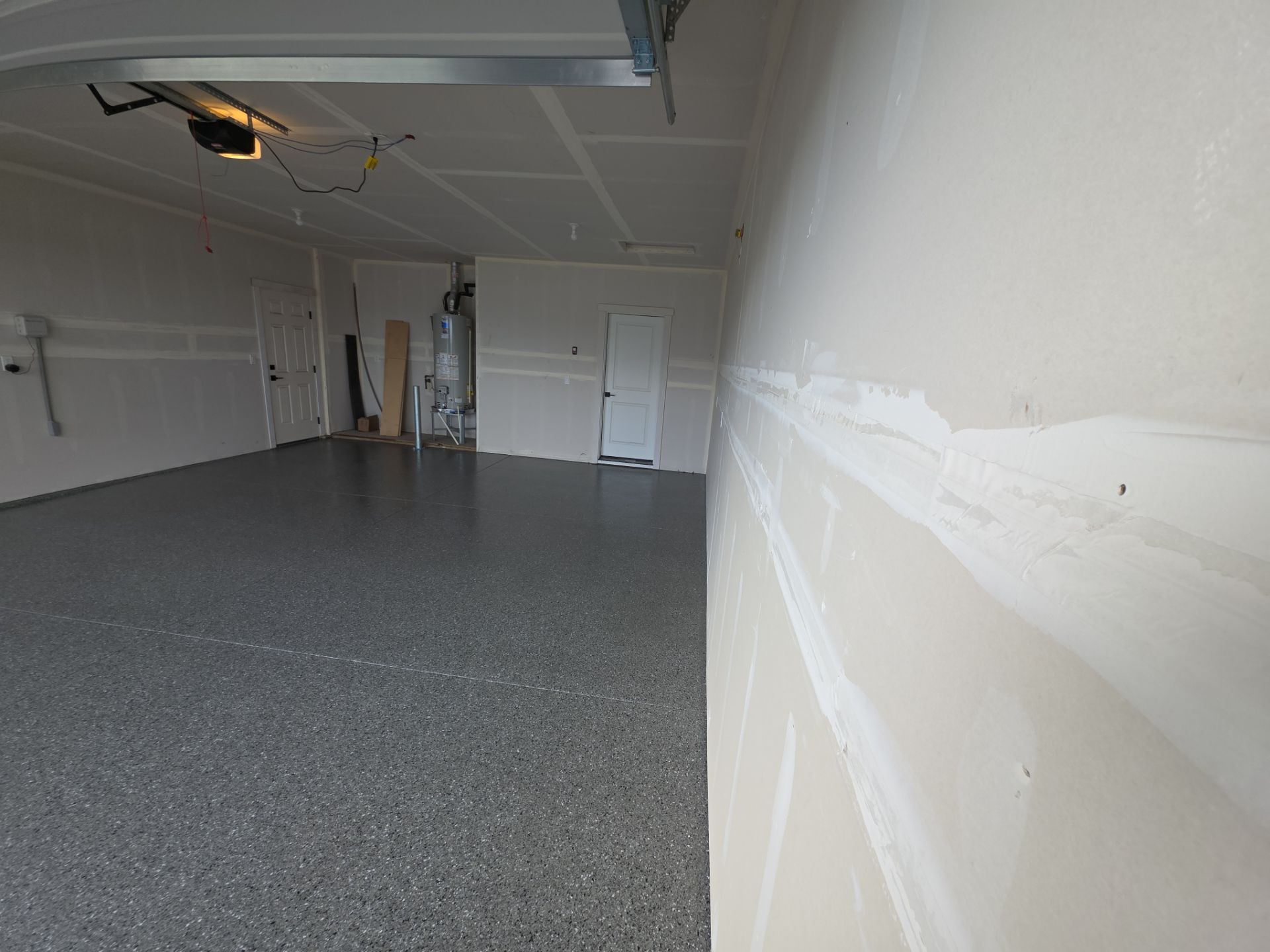 Garage Transformation using Slate Hybrid by Croc Coatings, LLC