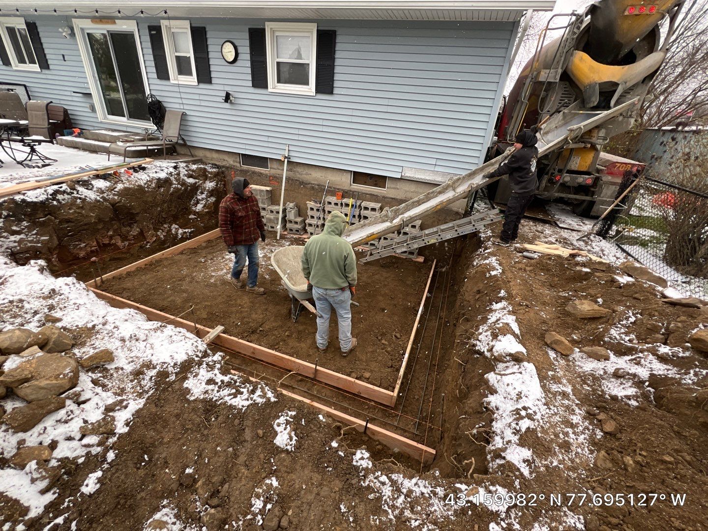 Block Foundation Addition  by NG Masonry & Construction LLC
