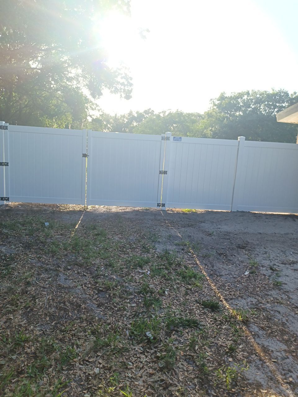 Bradenton, FL 6ft. Tall White Vinyl Privacy Fence by Asap fence and gates, LLC