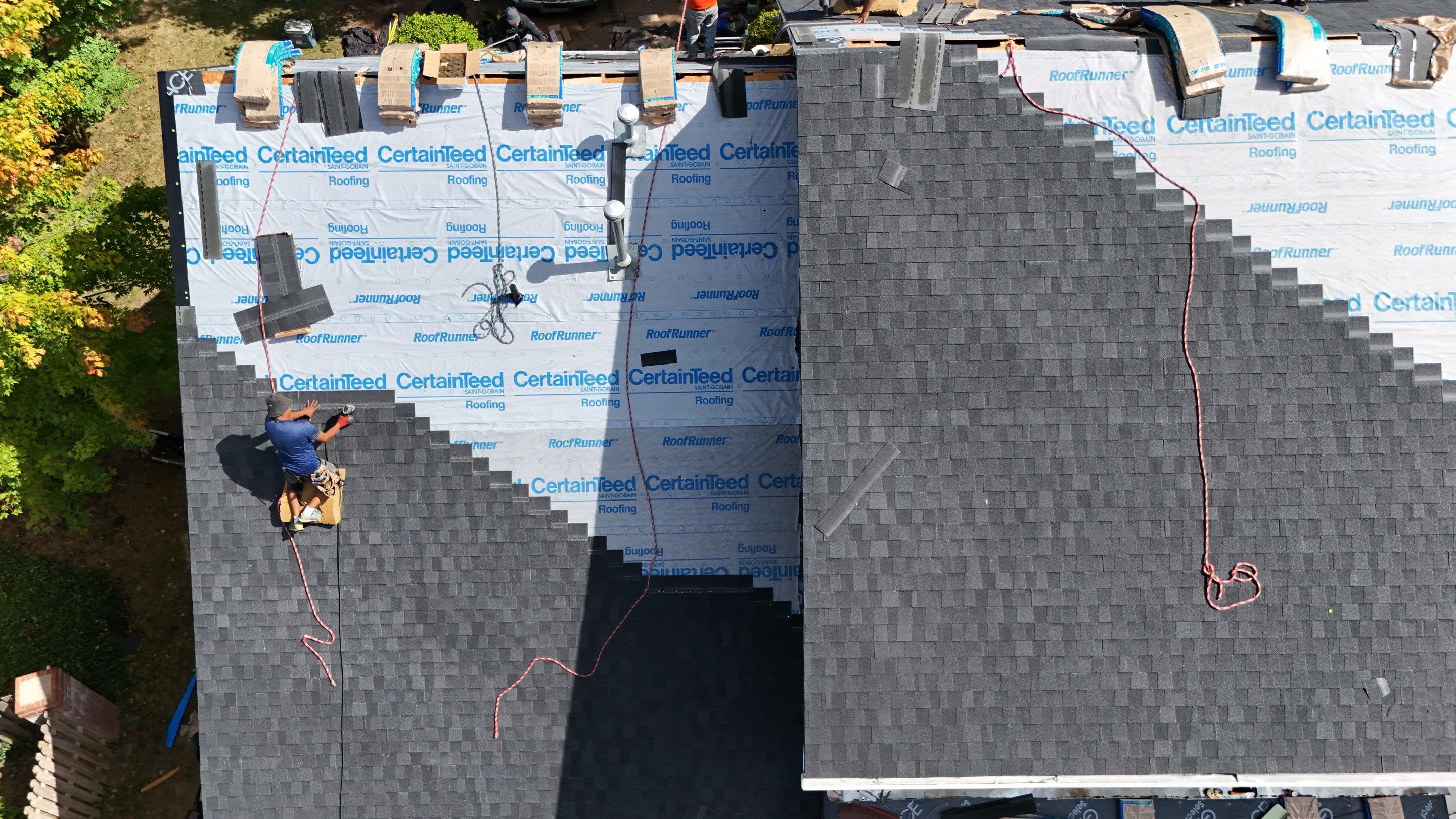 Charcoal Black Re-Roof by Royal House LLC