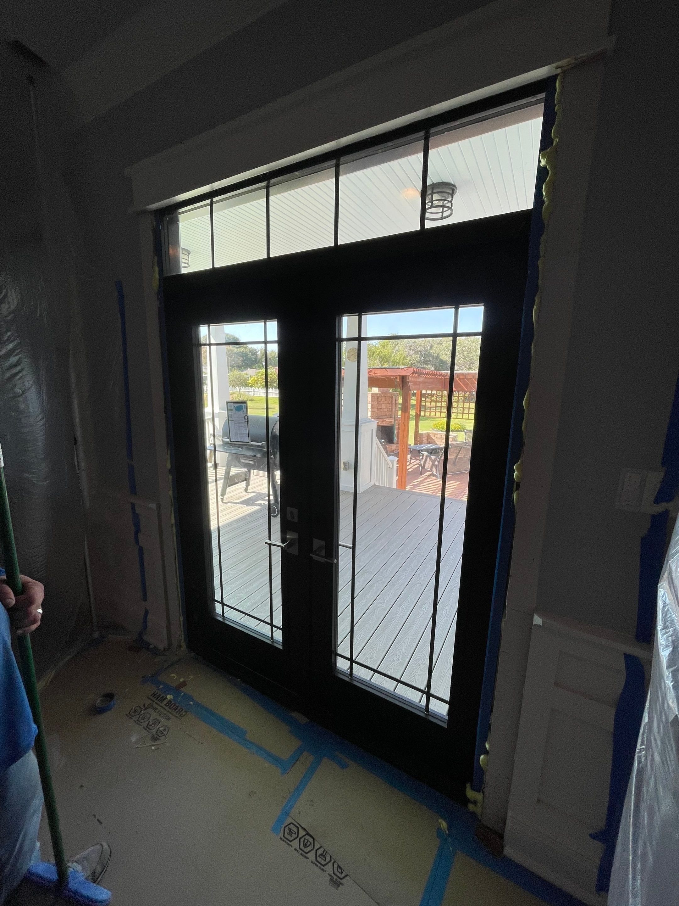 Portland Shore Porch Build and Custom Doors by Bayfront Roofing and Construction