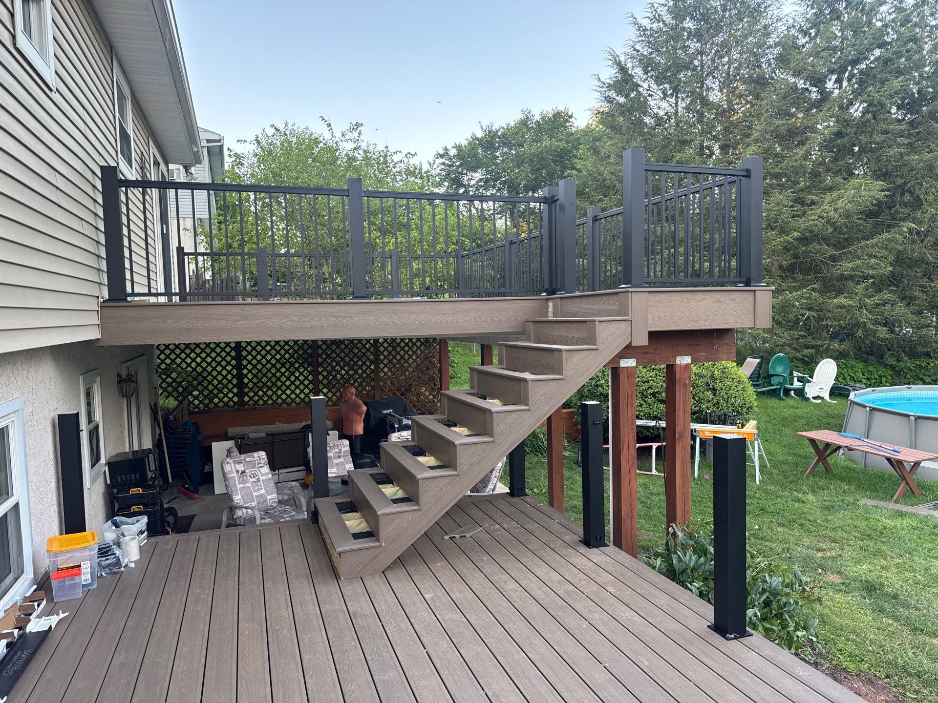 Project in Pottstown by deck guardian