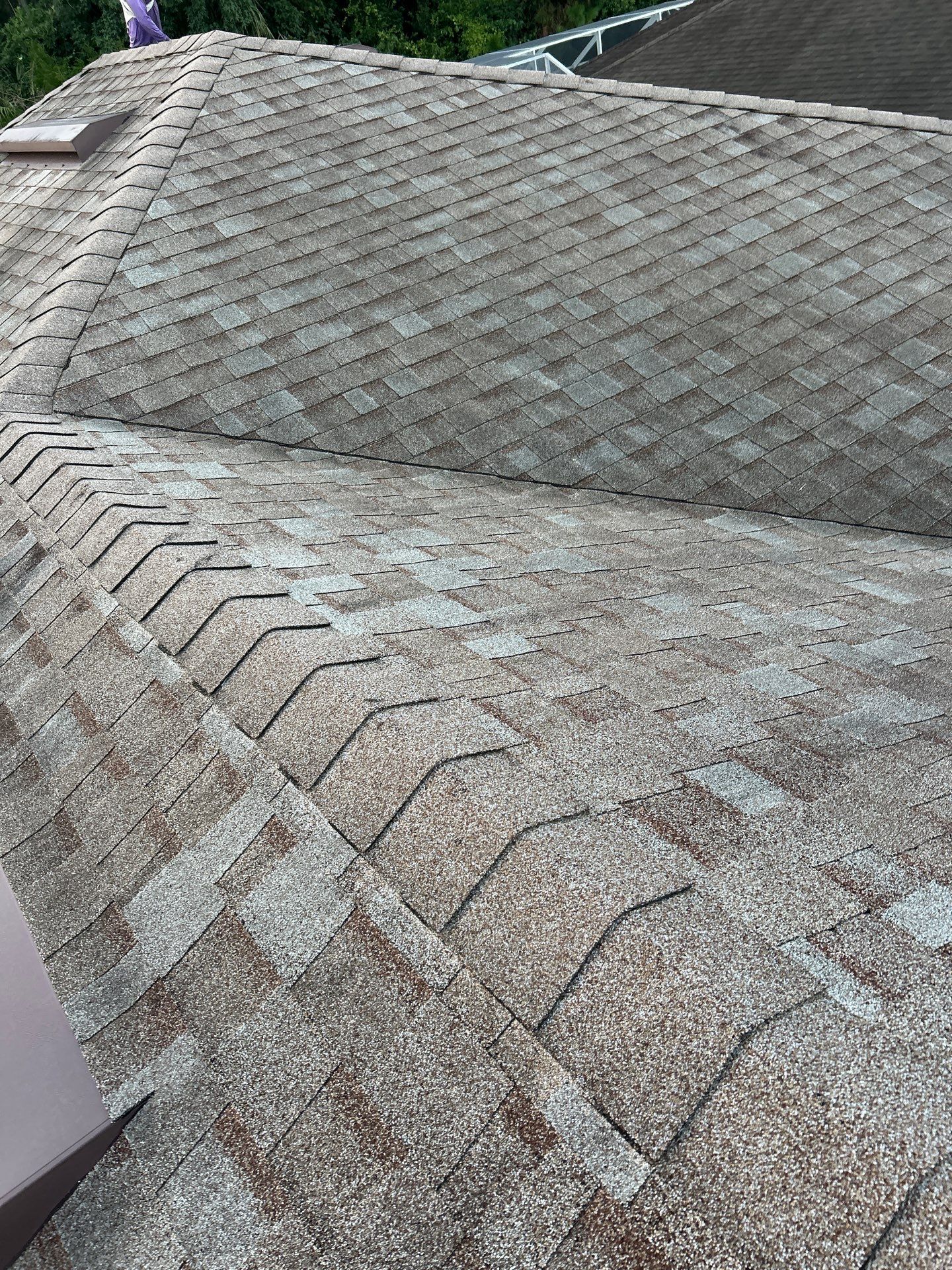 Complete Residential Roof Replacement in Port Orange Featuring Burnt Hickory Shingles by Pinnacle Roofing Group