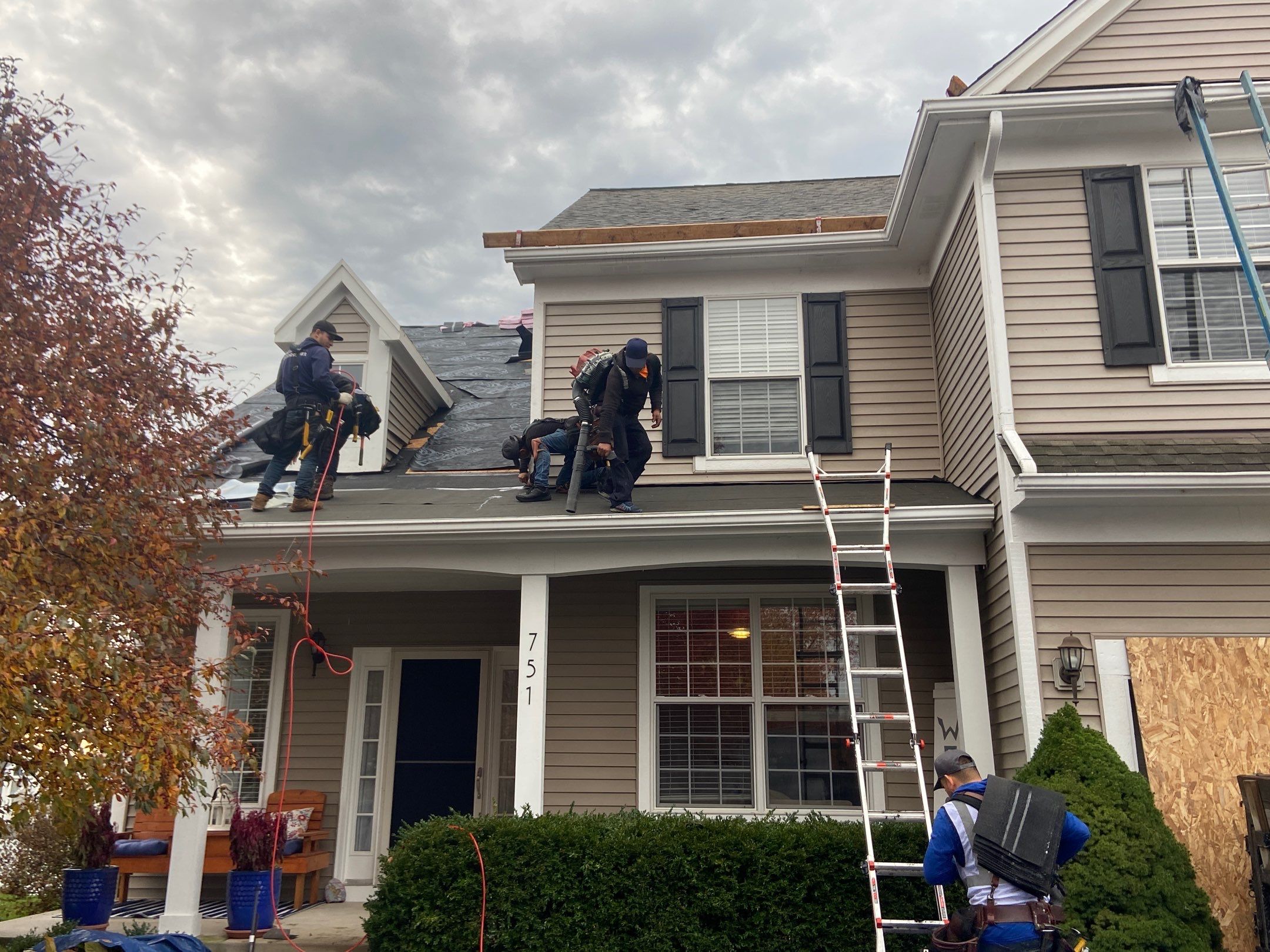 Roof Replacement using Owens Corning Duration Shingle by 180 Contractors