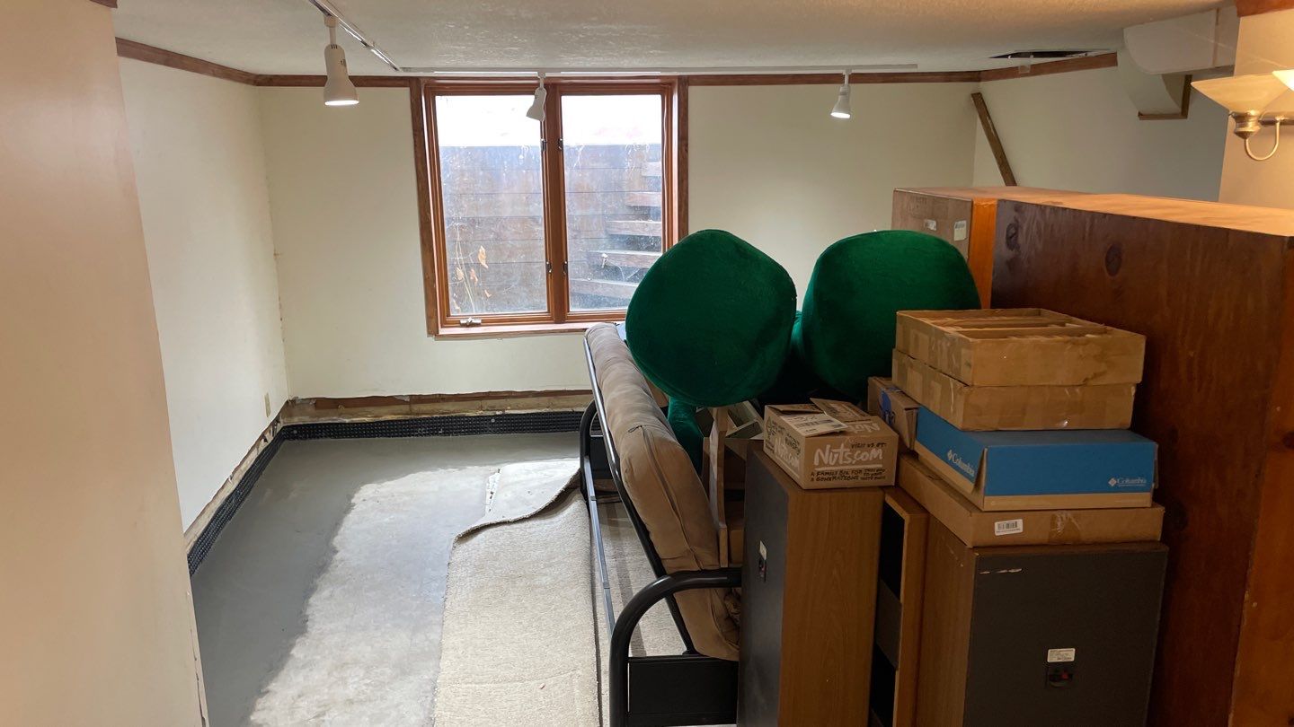 Completing the Connection for Lisa's Drain Tile System by Waterproofing Northeast