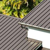 24ga 1.5" Snap-Lock Dark Bronze by Total Roofing System The Metal Roof Experts