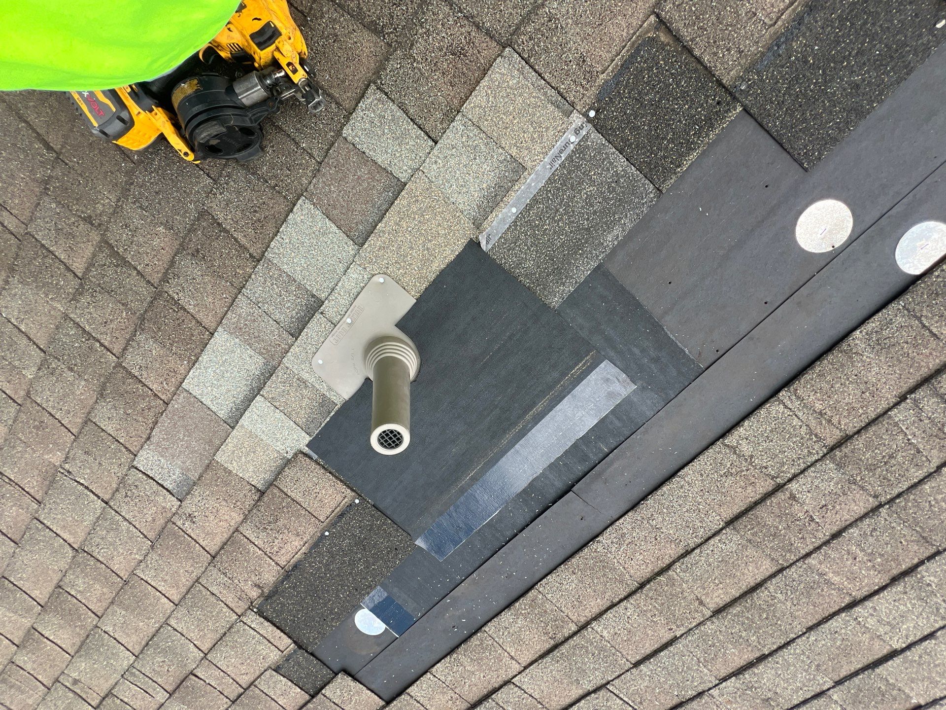 Hail Damage using Owen's Corning Duration (Lifetime) Shingles by Roof Repair Company