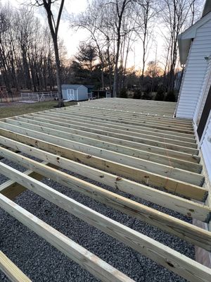 New Deck in Hillsborough, New Jersey
