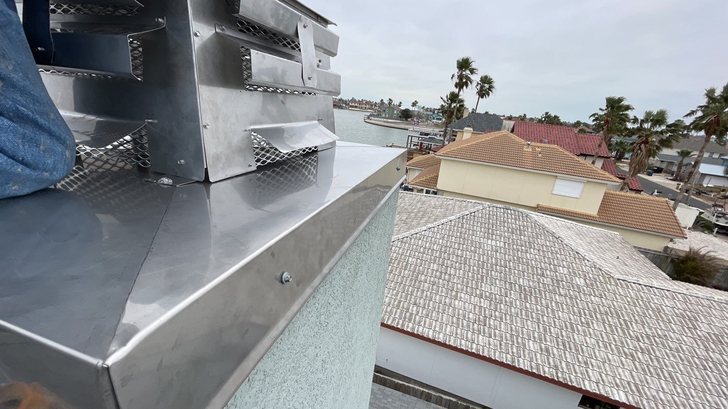 Chimney Cap Replacement by Lighthouse Roofing