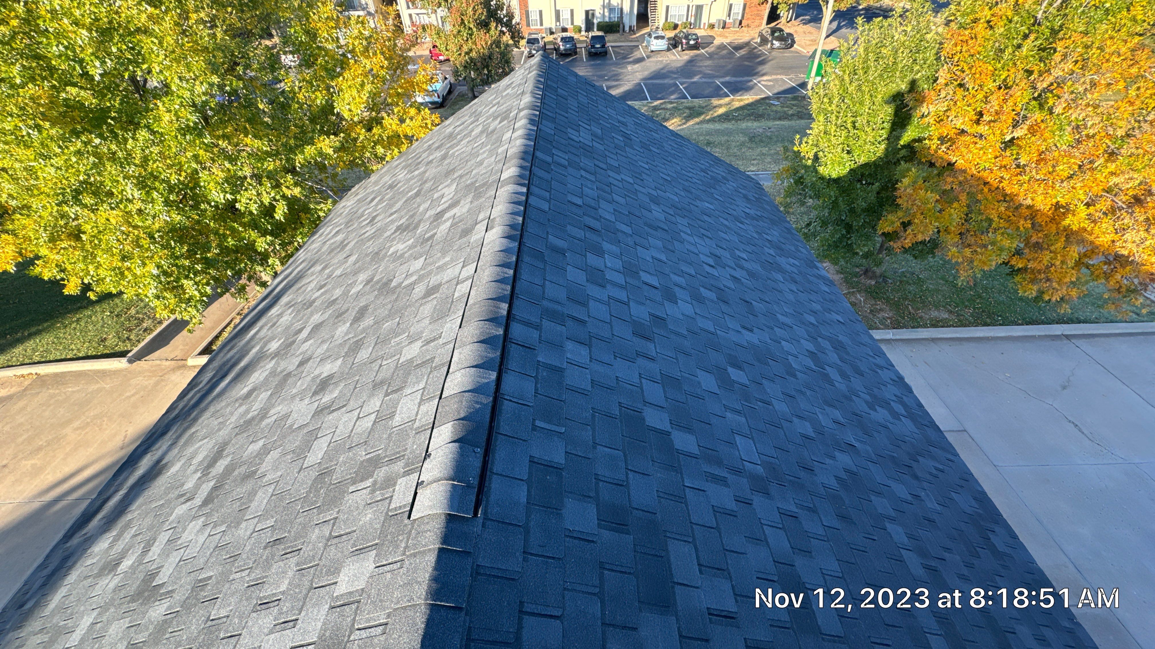 Commercial Roofing Installation using Certainteed Belmont IR by Castillo Roofing