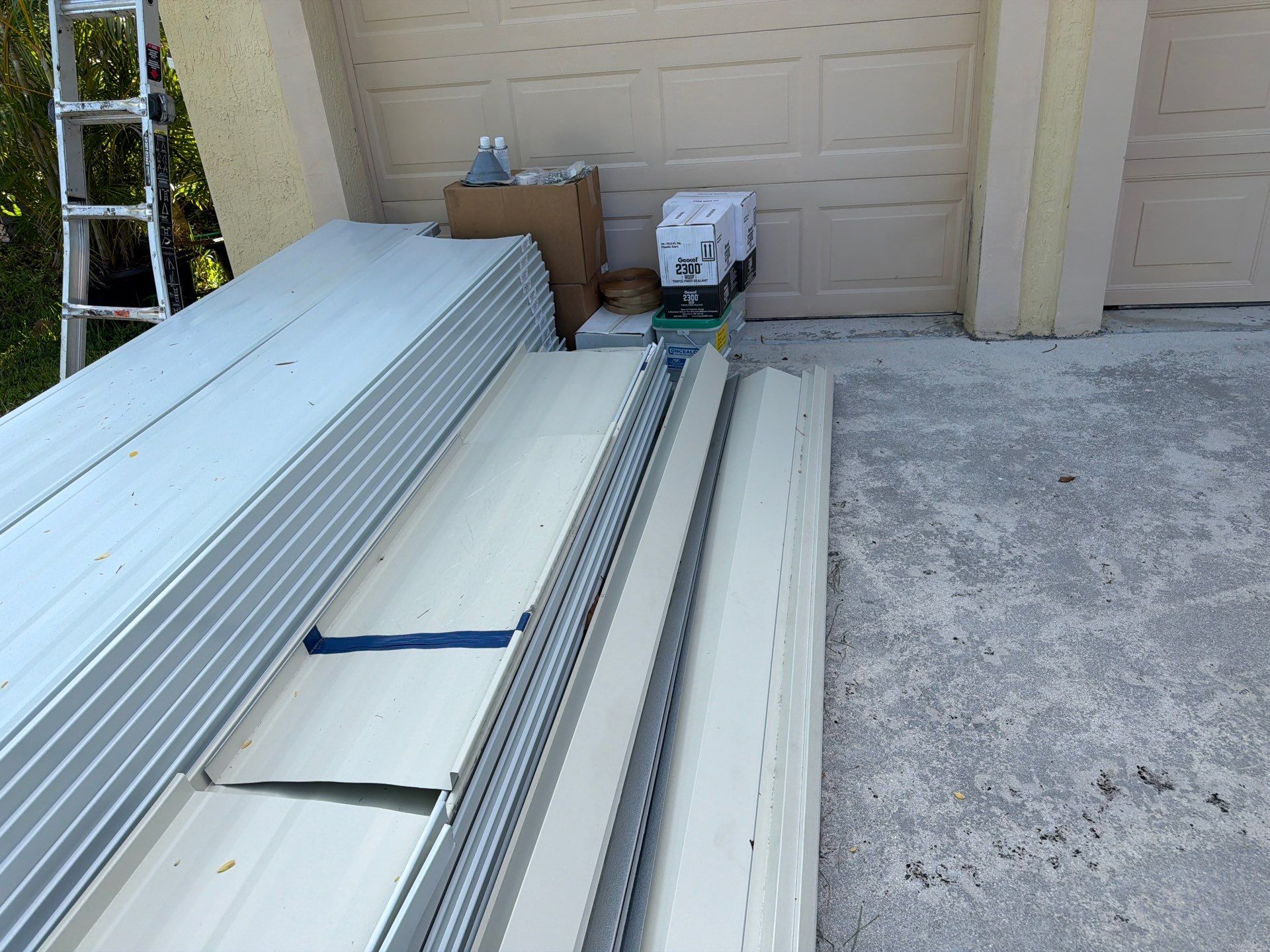 Residential Roofing Installation using 1.5'' Mechanical Seam by BLUES BROTHERS ROOFING