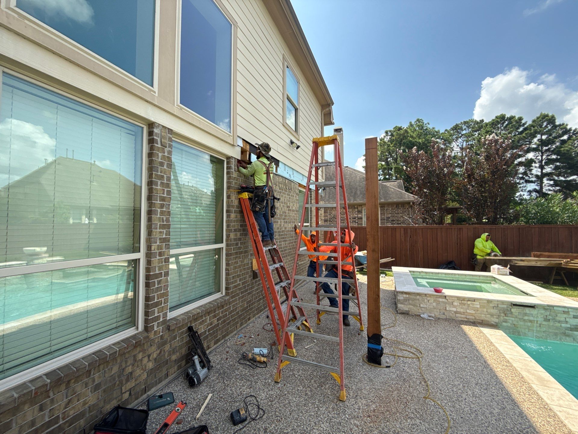 Patio and Summer Kitchen by SophAlx LLC
