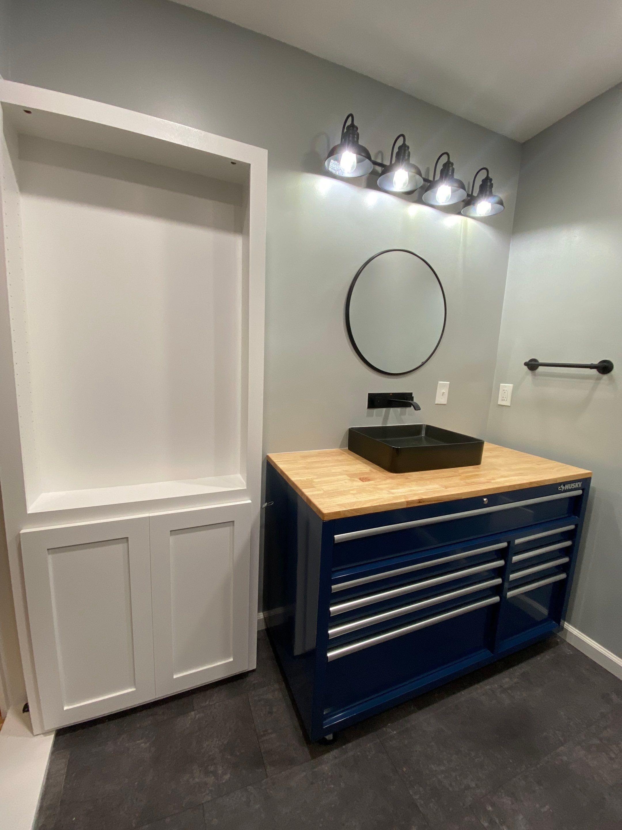 Bathroom Remodel in Sandy Spring by The Smet Companies, LLC