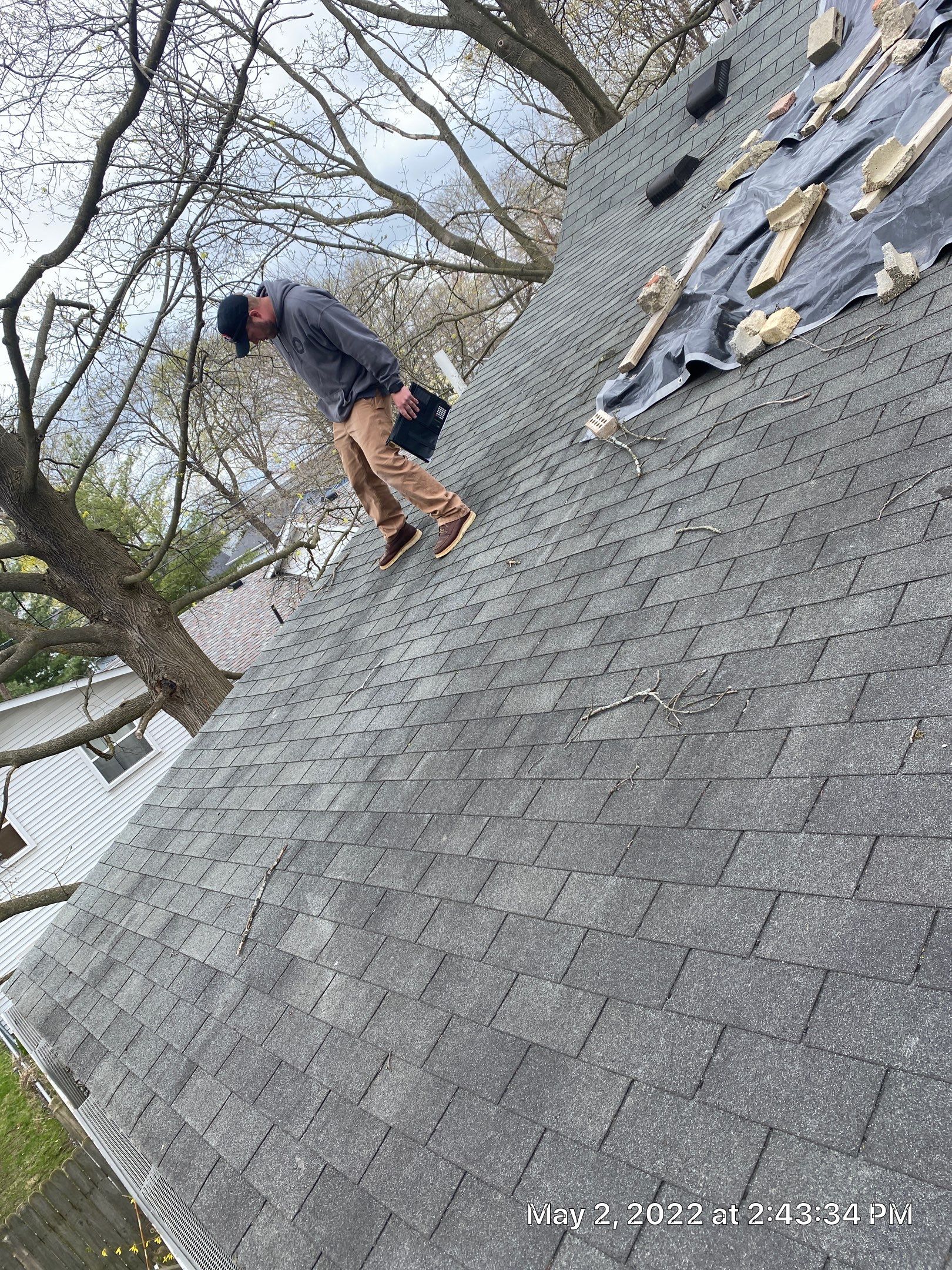 Roof Replacement using CertainTeed Landmark by 180 Contractors
