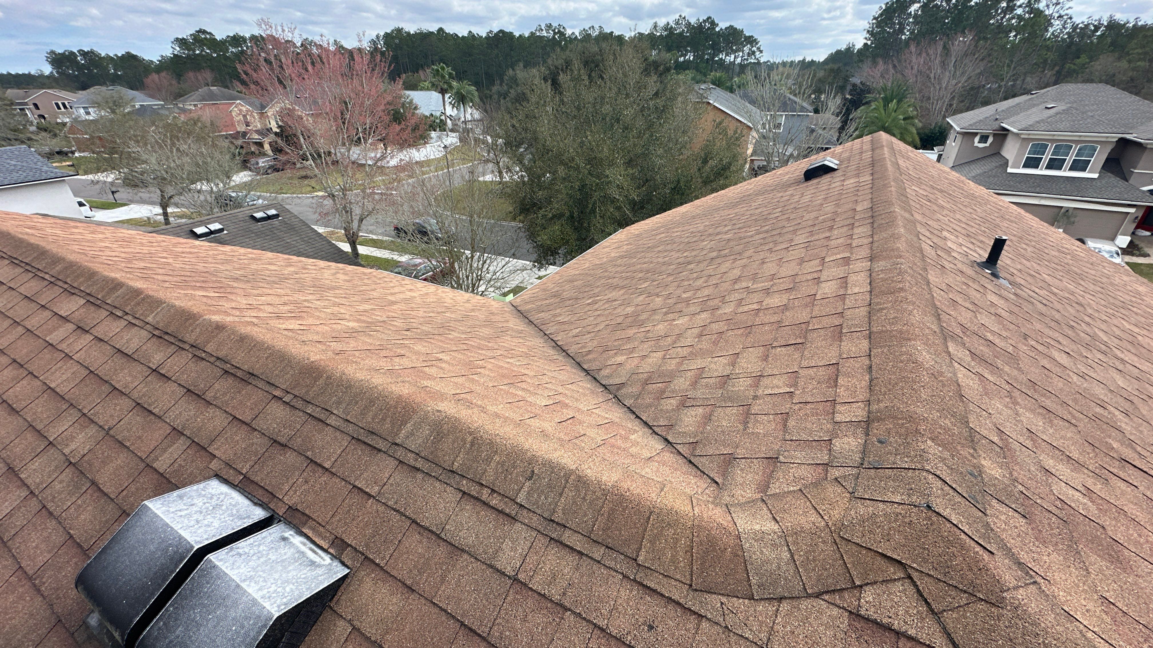 Residential Roofing Installation using Owens Corning TruDefinition Duration Shingles by Galaxy Builders, Inc.
