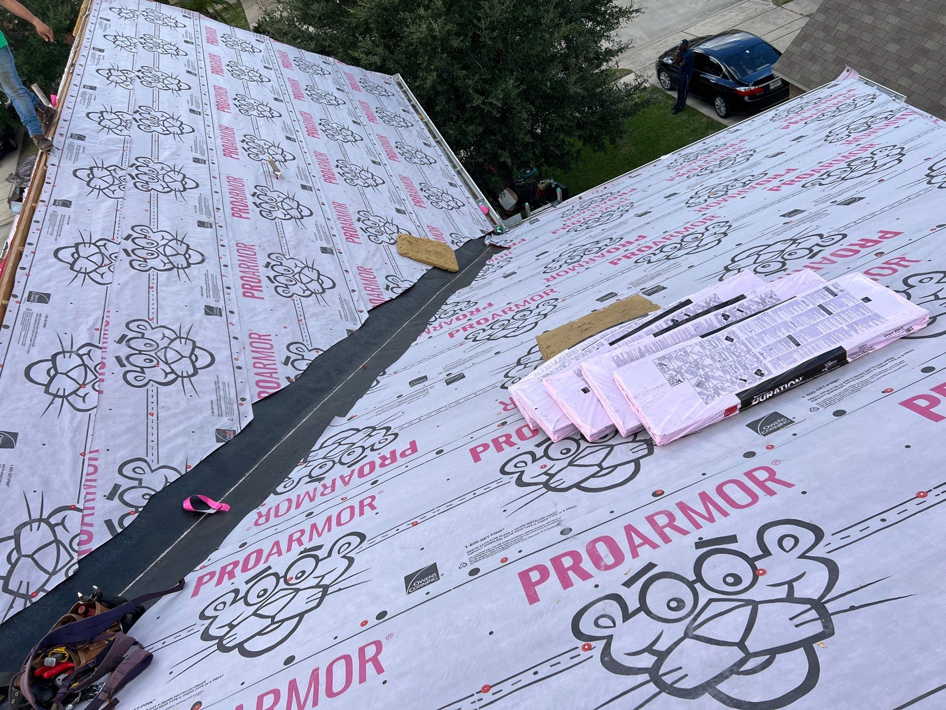 Residential Roofing Repair using Owen's Corning Duration (Lifetime) Shingles by Roof Repair Company